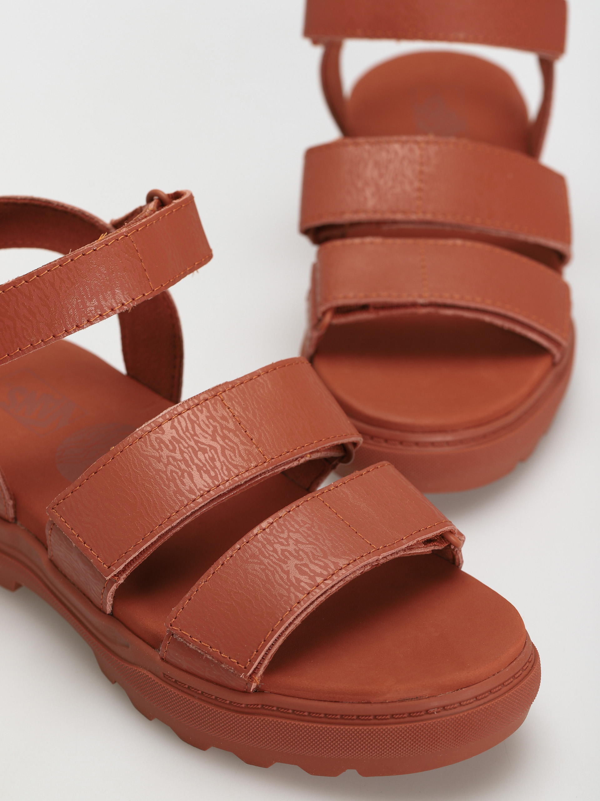 Sandały Vans Colfax Sandal Wmn (textured waves/bombay brown)