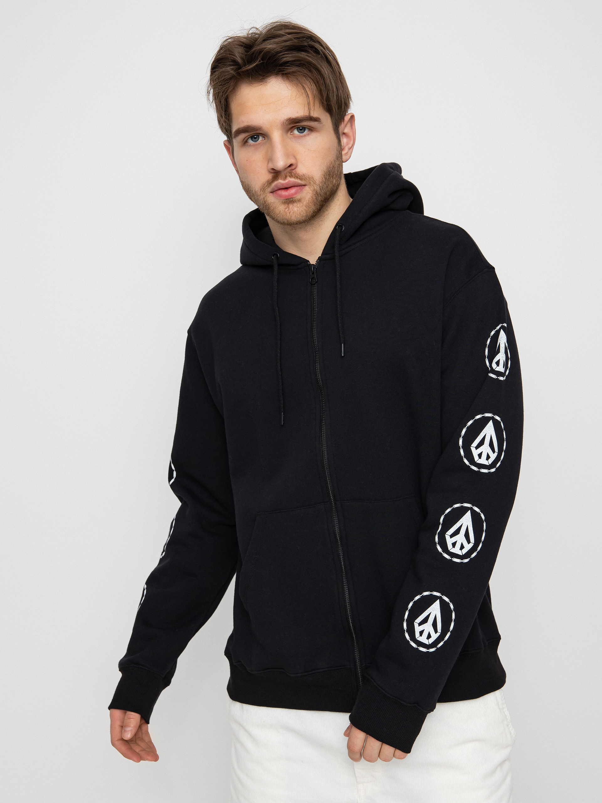 Bluza z kapturem Volcom Extends ZHD (new black)