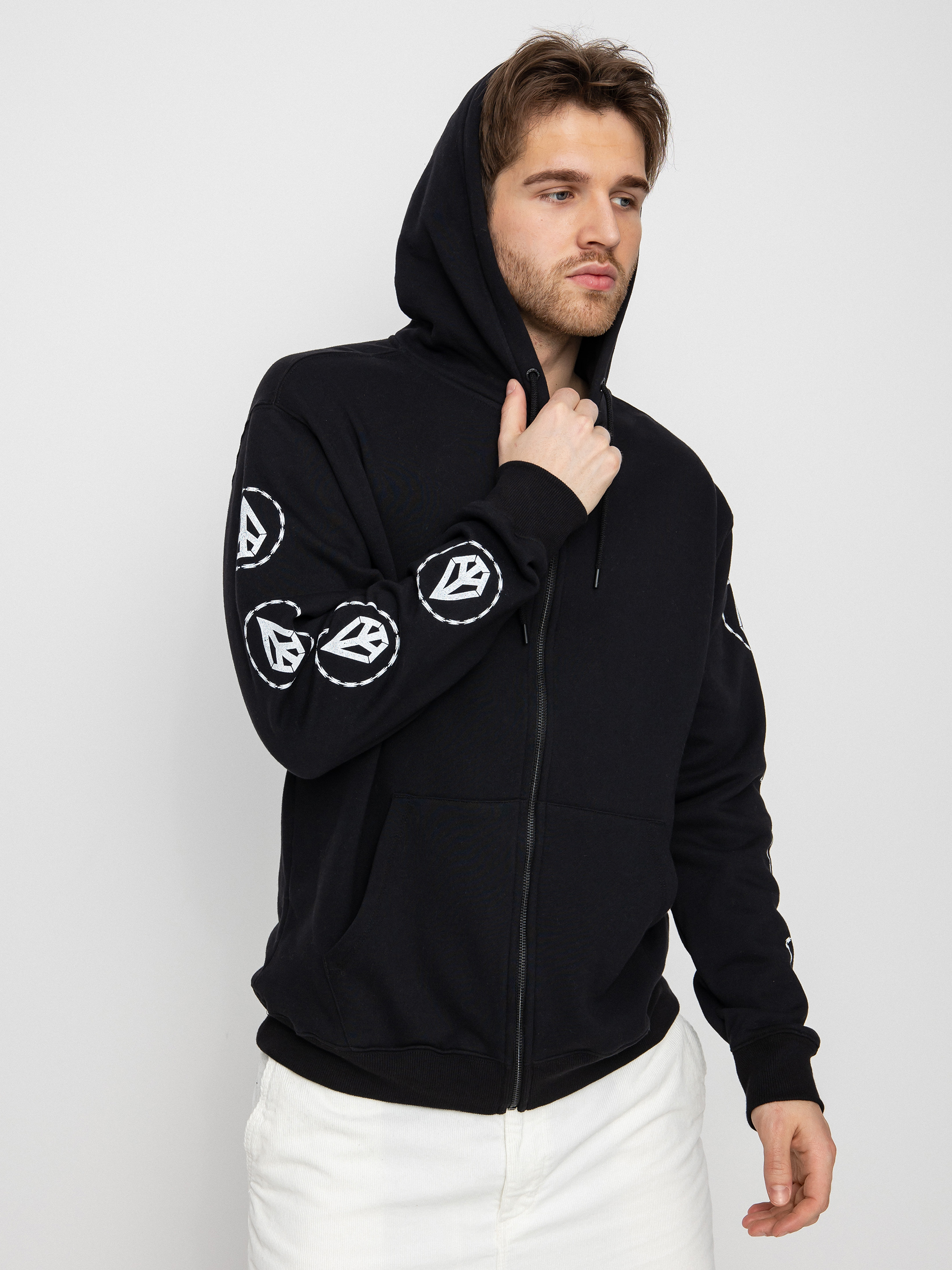 Bluza z kapturem Volcom Extends ZHD (new black)