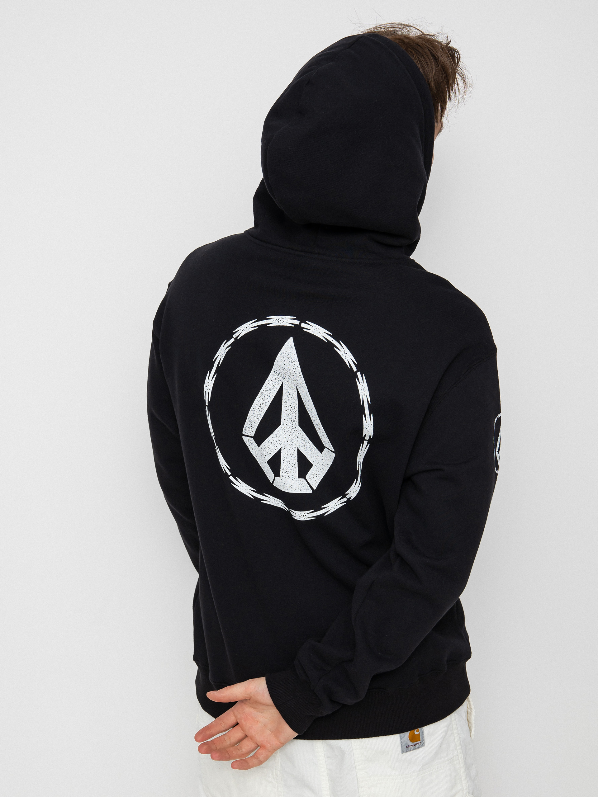 Bluza z kapturem Volcom Extends ZHD (new black)