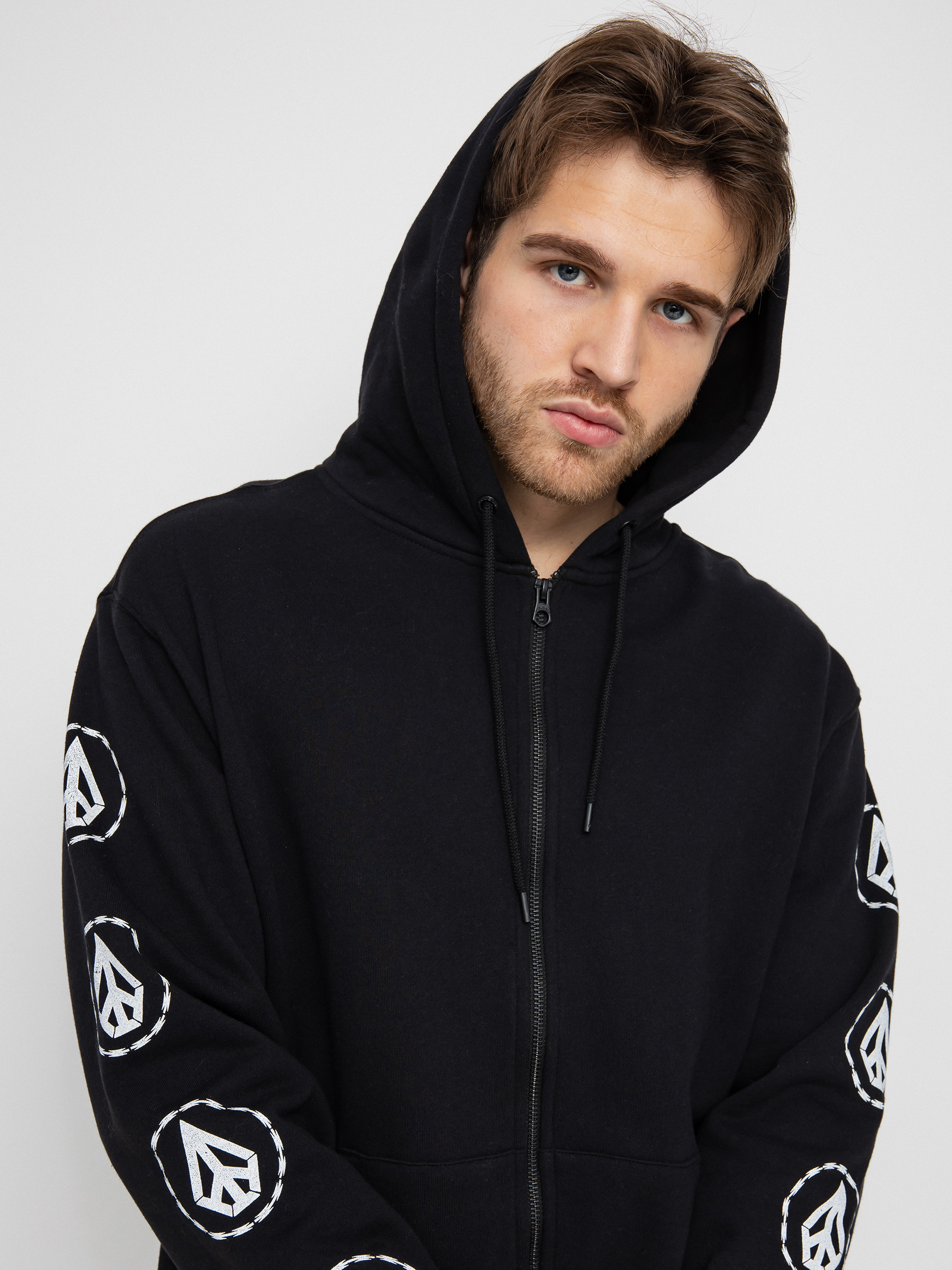 Bluza z kapturem Volcom Extends ZHD (new black)