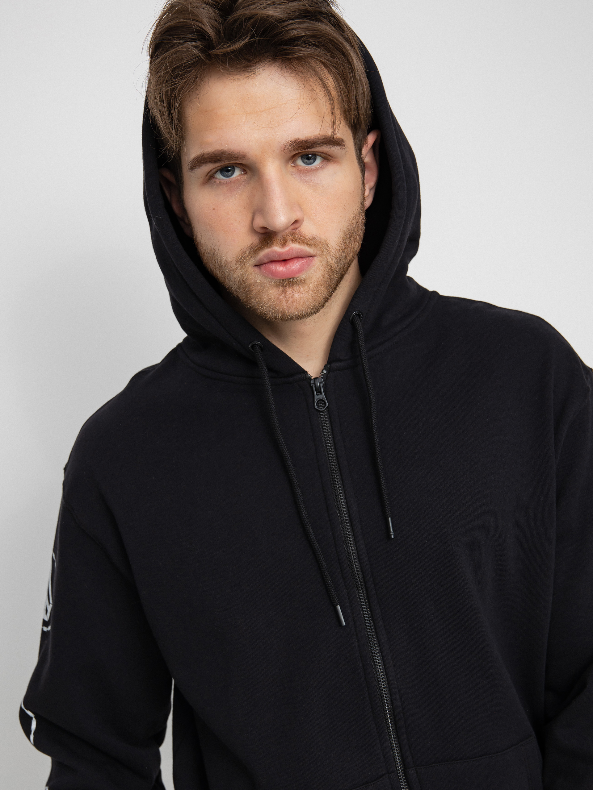 Bluza z kapturem Volcom Extends ZHD (new black)