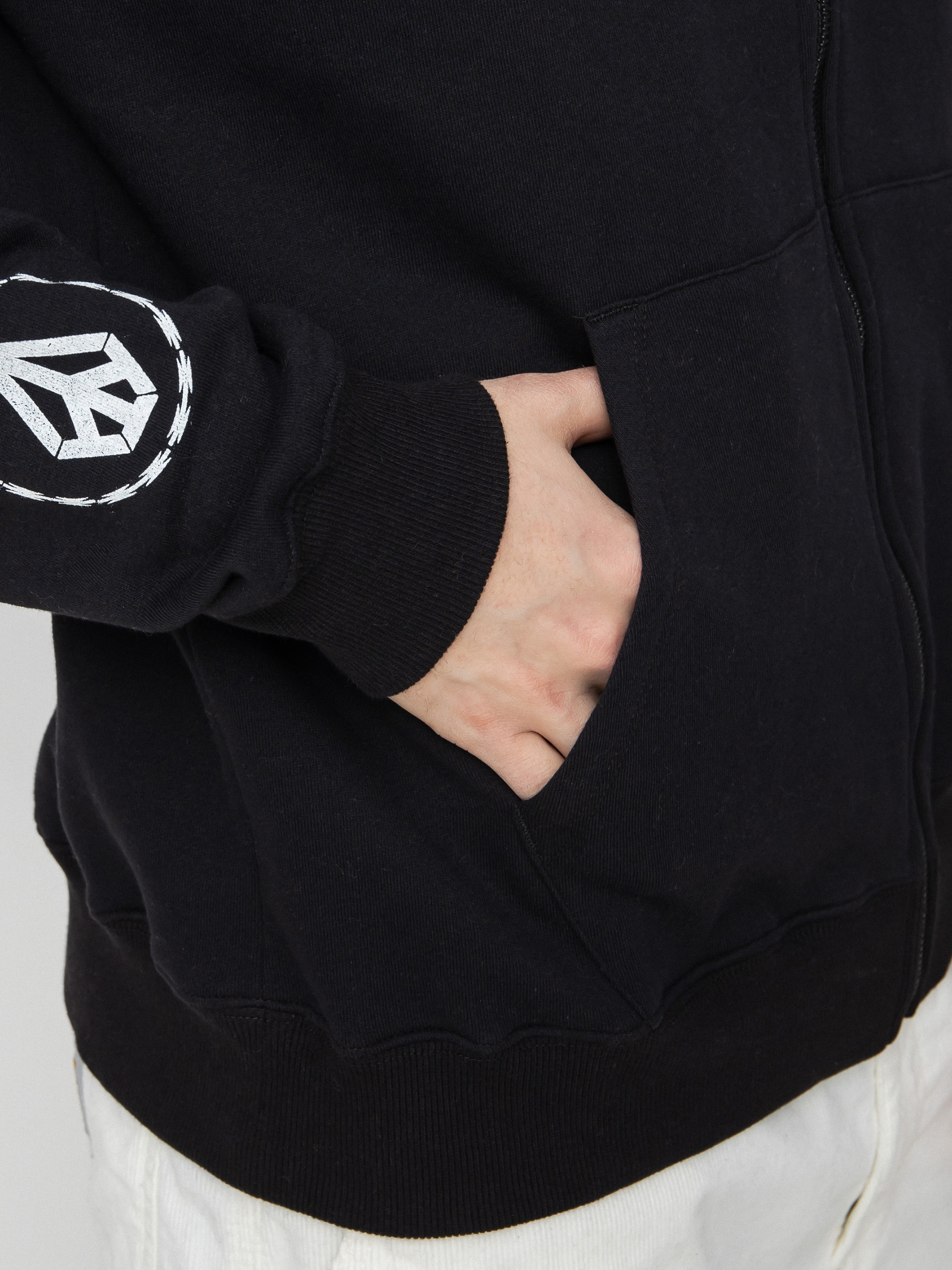 Bluza z kapturem Volcom Extends ZHD (new black)