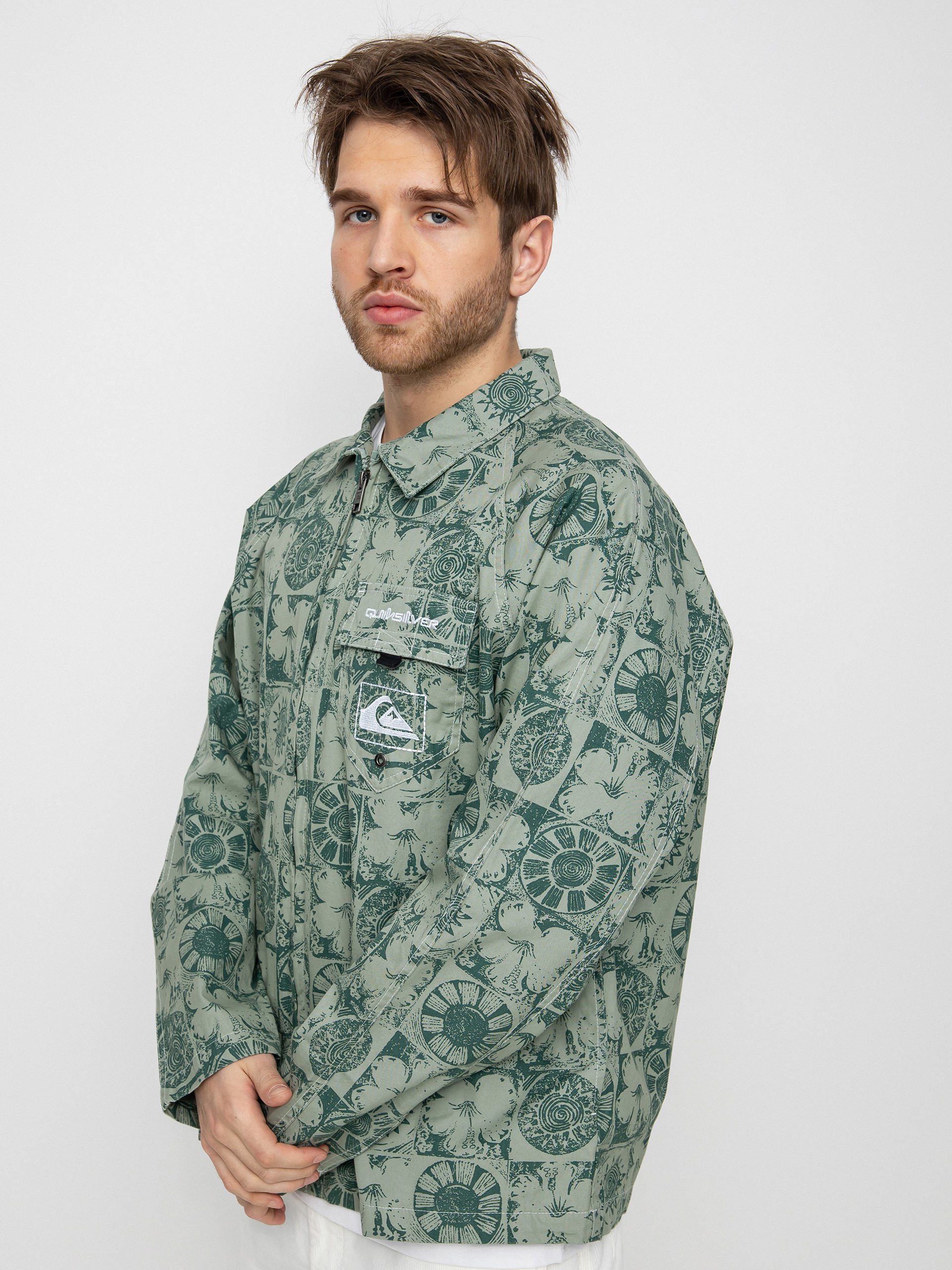 Kurtka Quiksilver Surf Memory (green milieu)