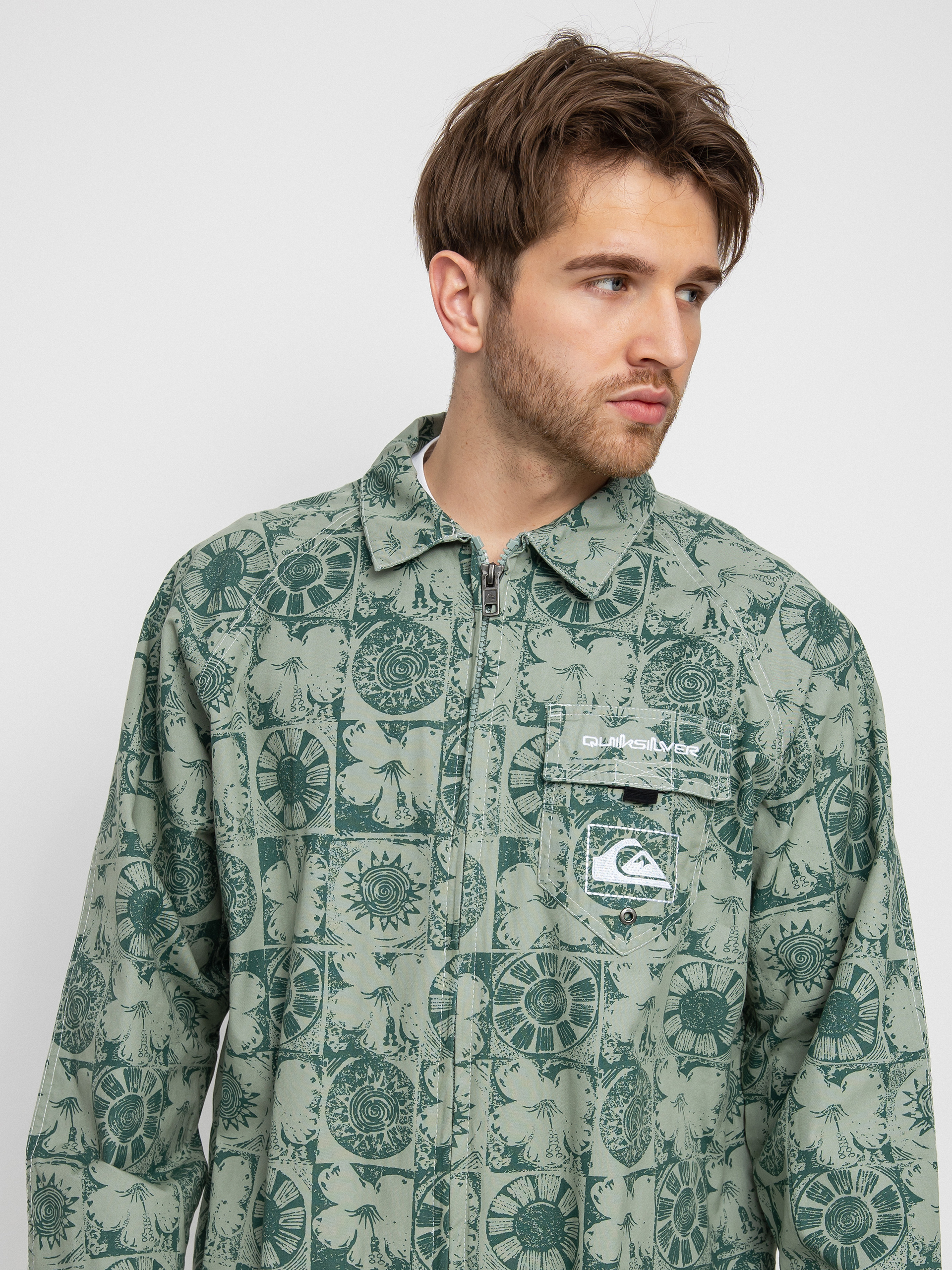 Kurtka Quiksilver Surf Memory (green milieu)