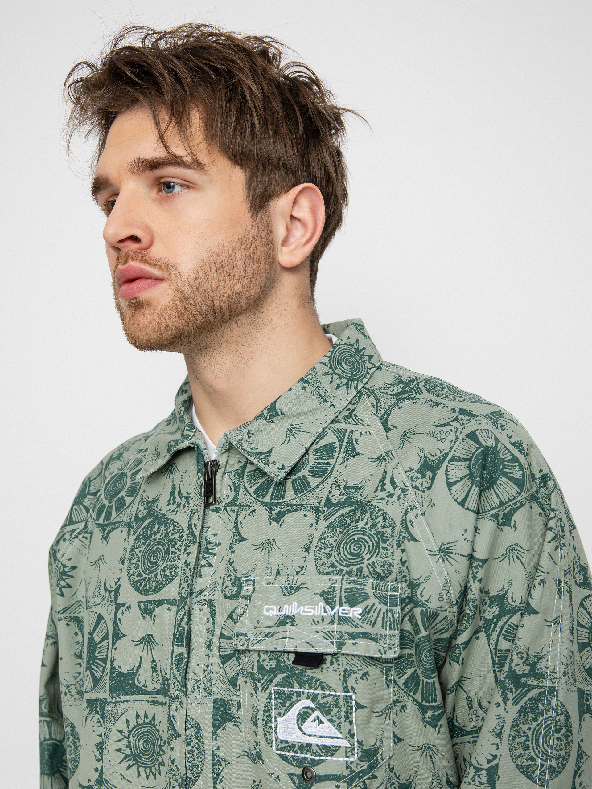 Kurtka Quiksilver Surf Memory (green milieu)