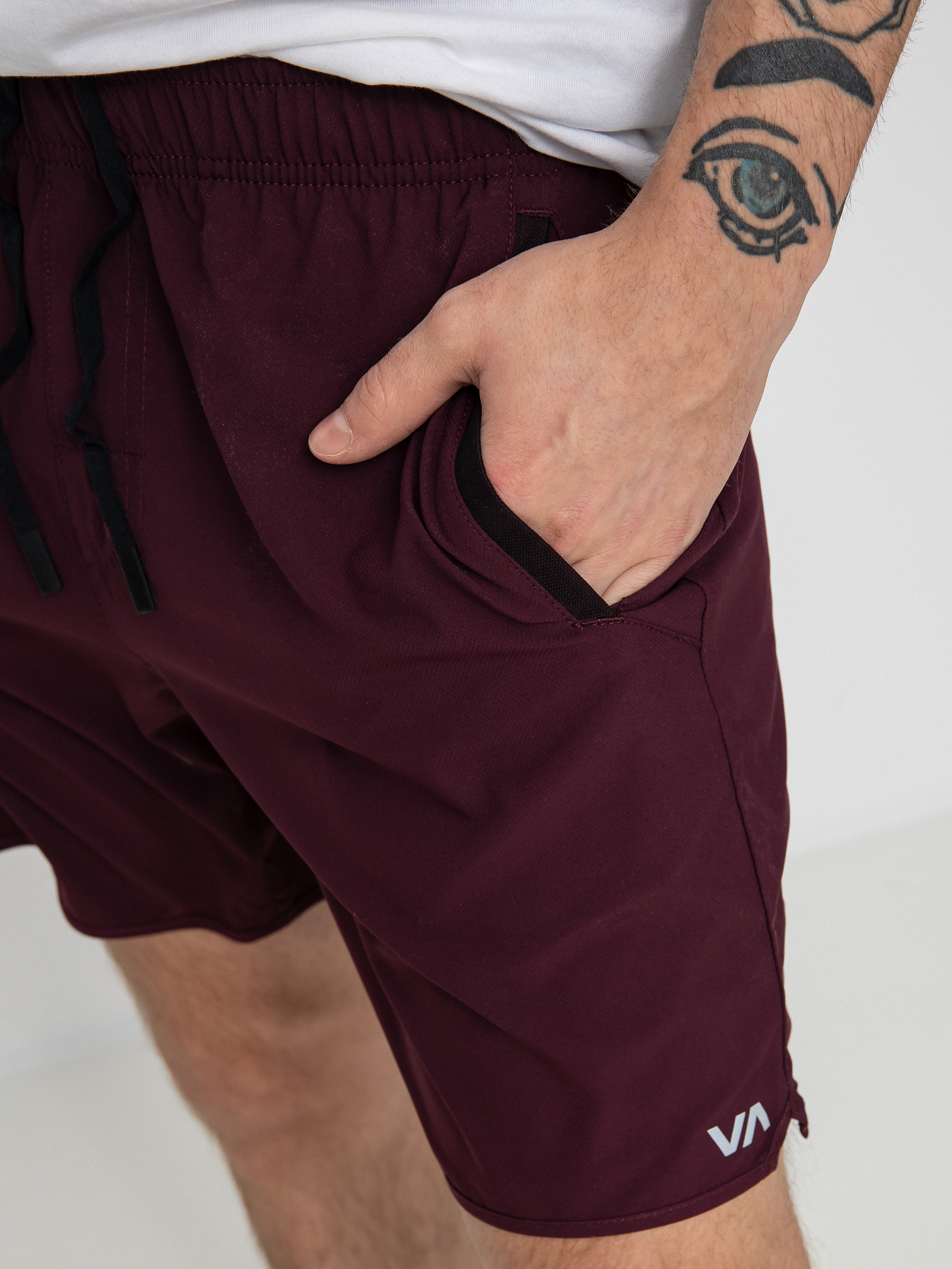 Szorty RVCA Yogger IV (plum)