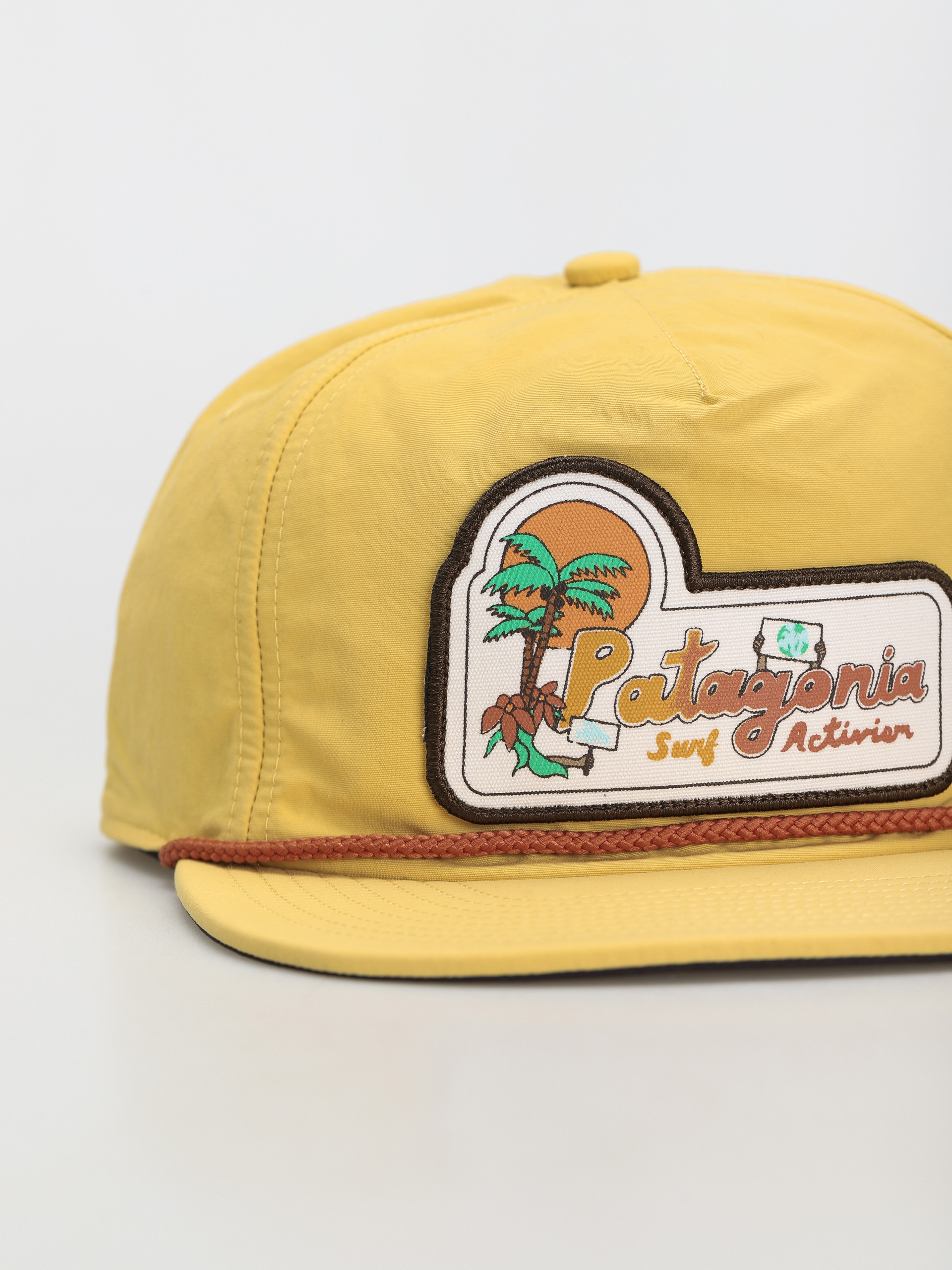 Czapka z daszkiem Patagonia Waterfarer (palm protest surfboard yellow)