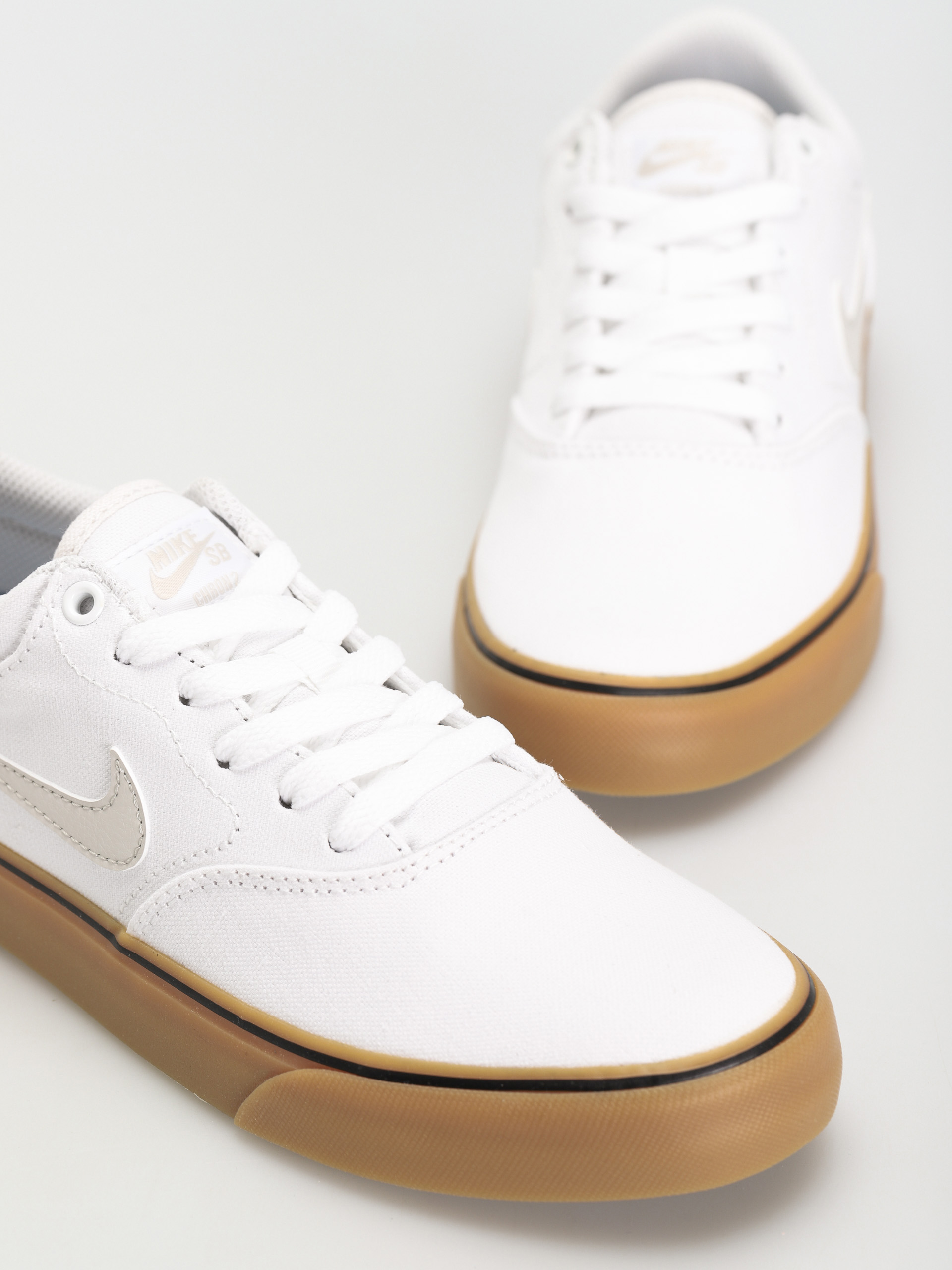Buty Nike SB Chron 2 Canvas (white/light bone white gum light brown)