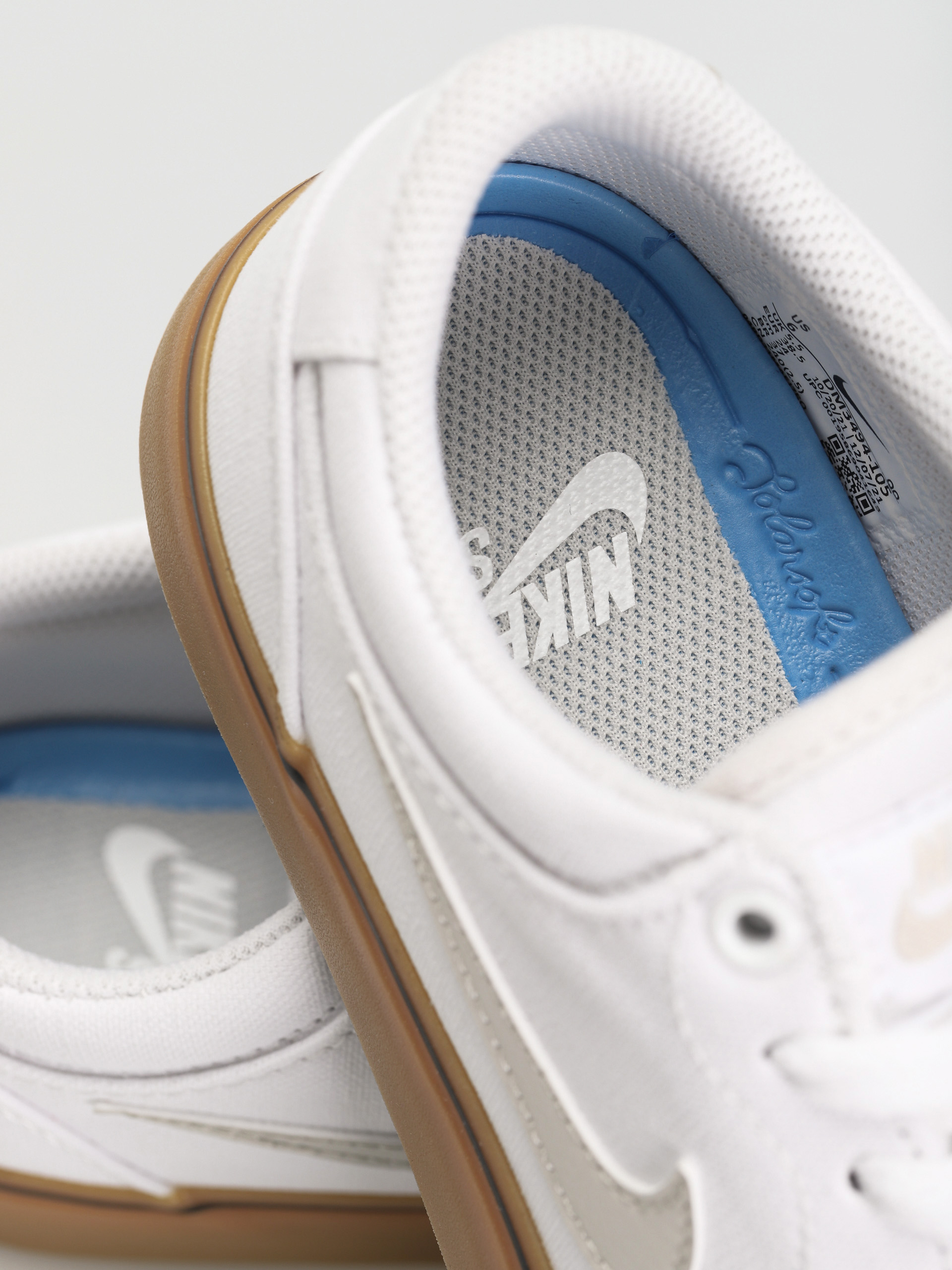 Buty Nike SB Chron 2 Canvas (white/light bone white gum light brown)