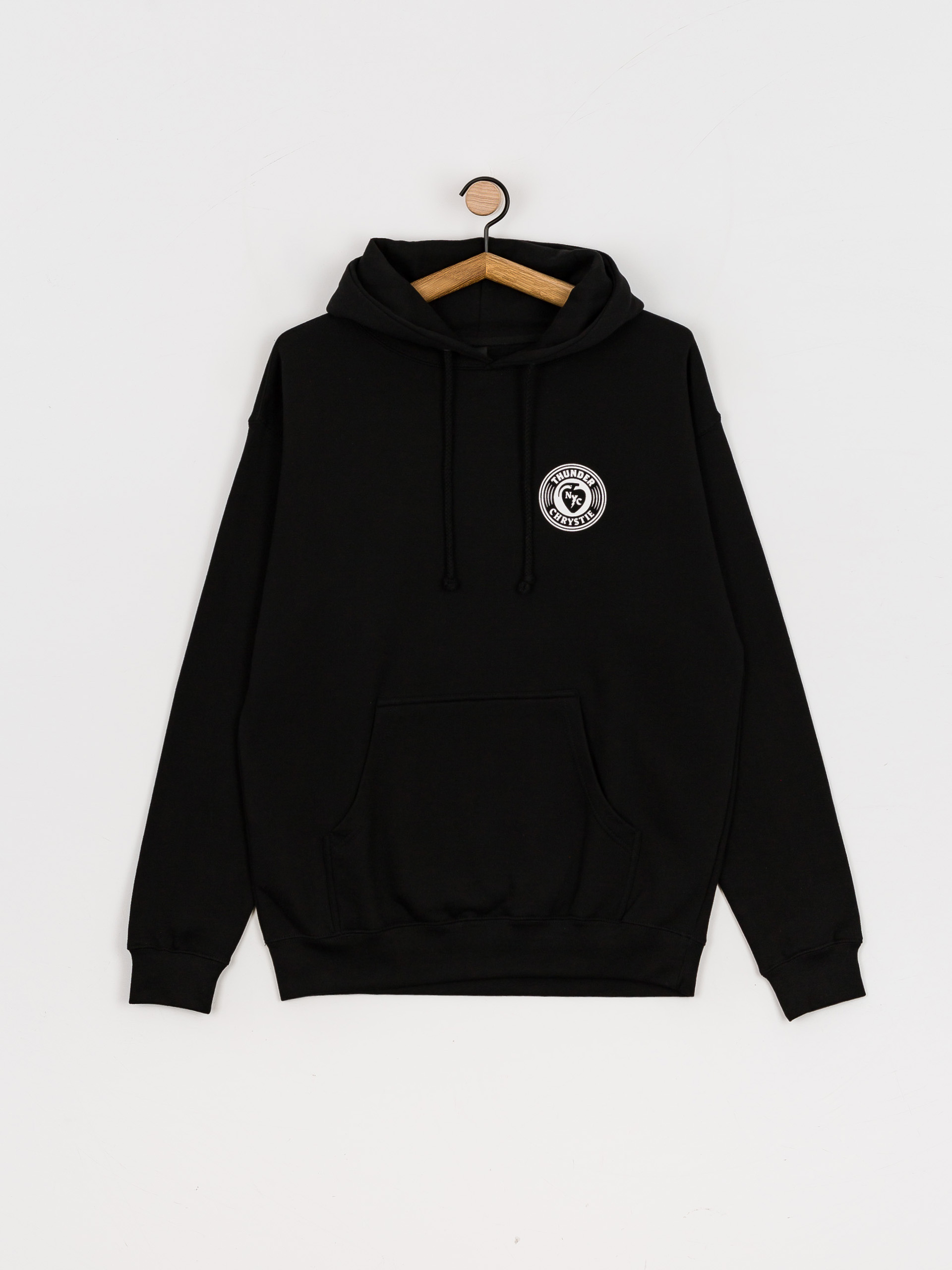 Bluza z kapturem Thunder X Chrystie Circle Logo (black)