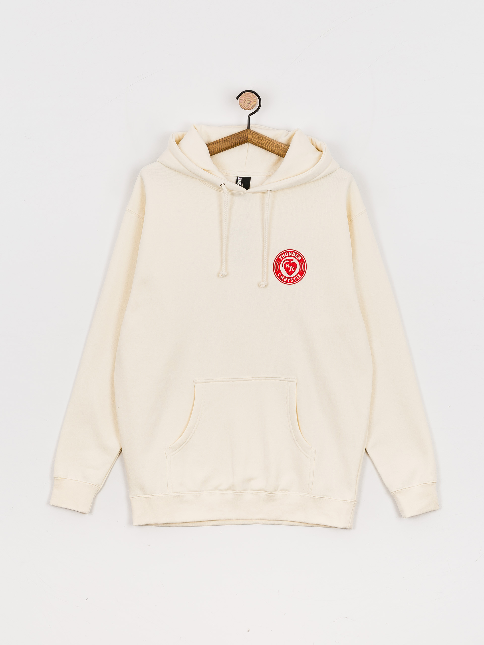Bluza z kapturem Thunder X Chrystie Circle Logo (bone)
