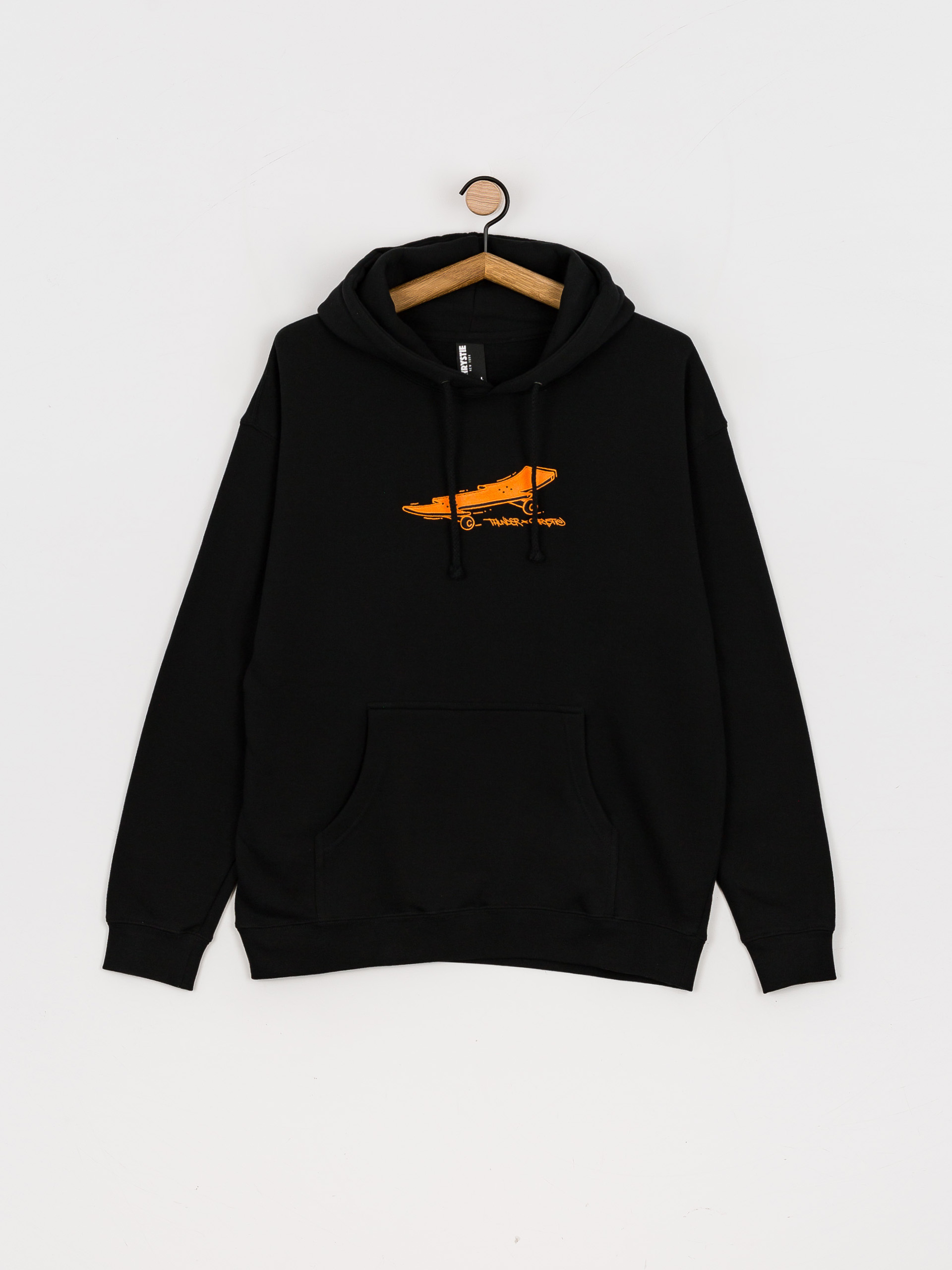 Bluza z kapturem Thunder X Chrystie Thunder Lightening Bolt Board (black)