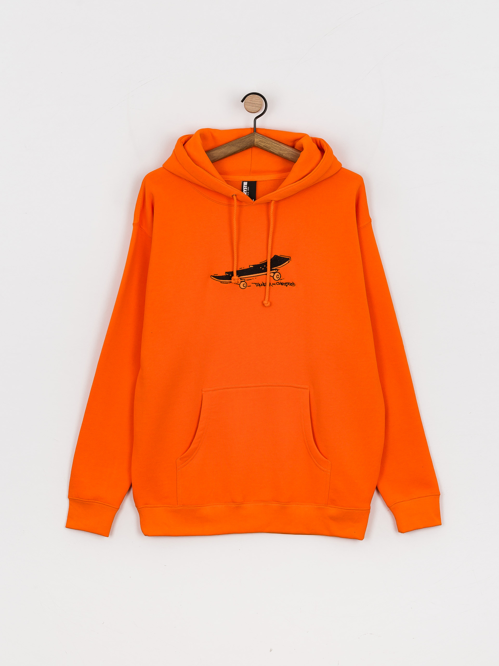 Bluza z kapturem Thunder X Chrystie Thunder Lightening Bolt Board (bright orange)