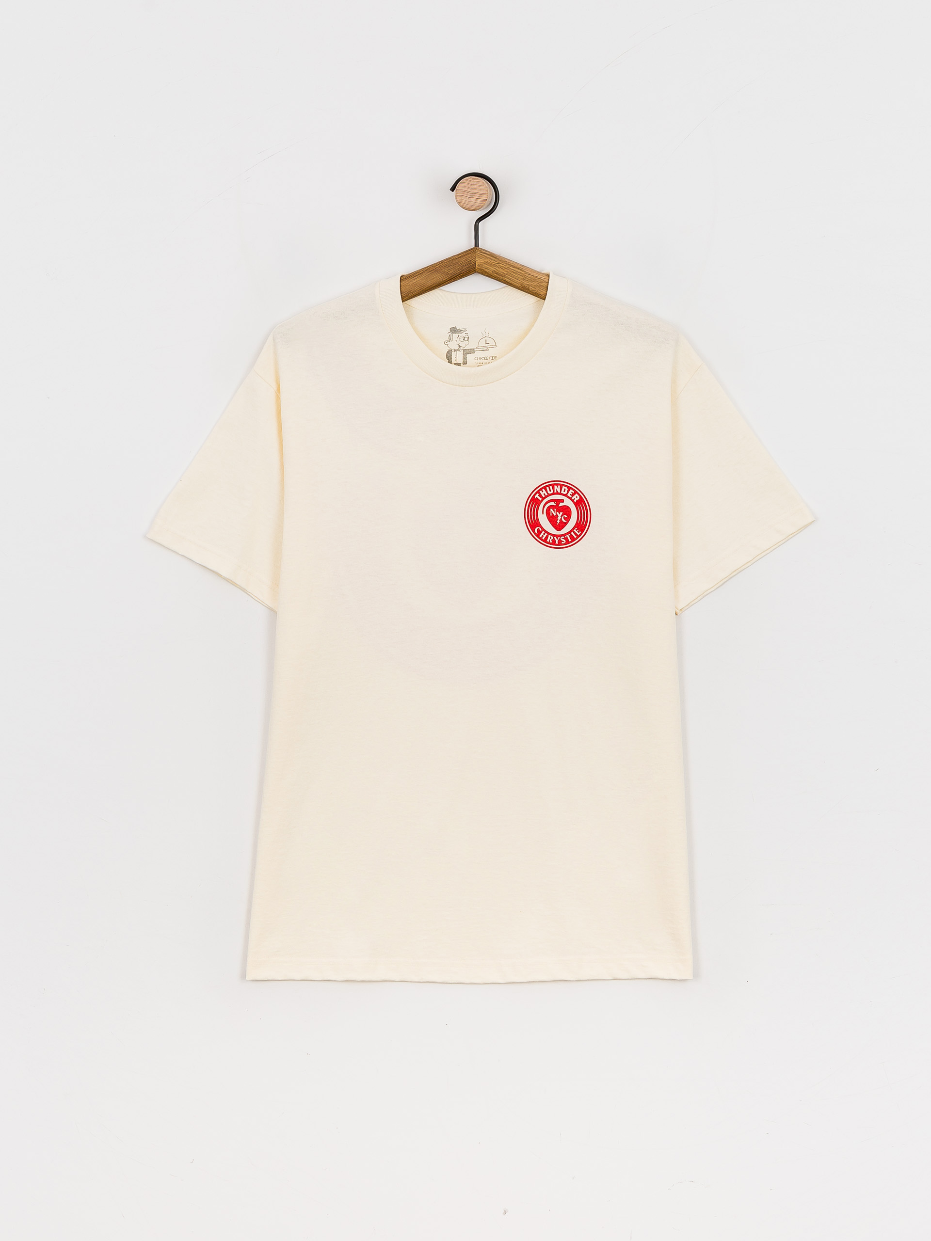 T-shirt Thunder X Chrystie Circle Logo (bone)