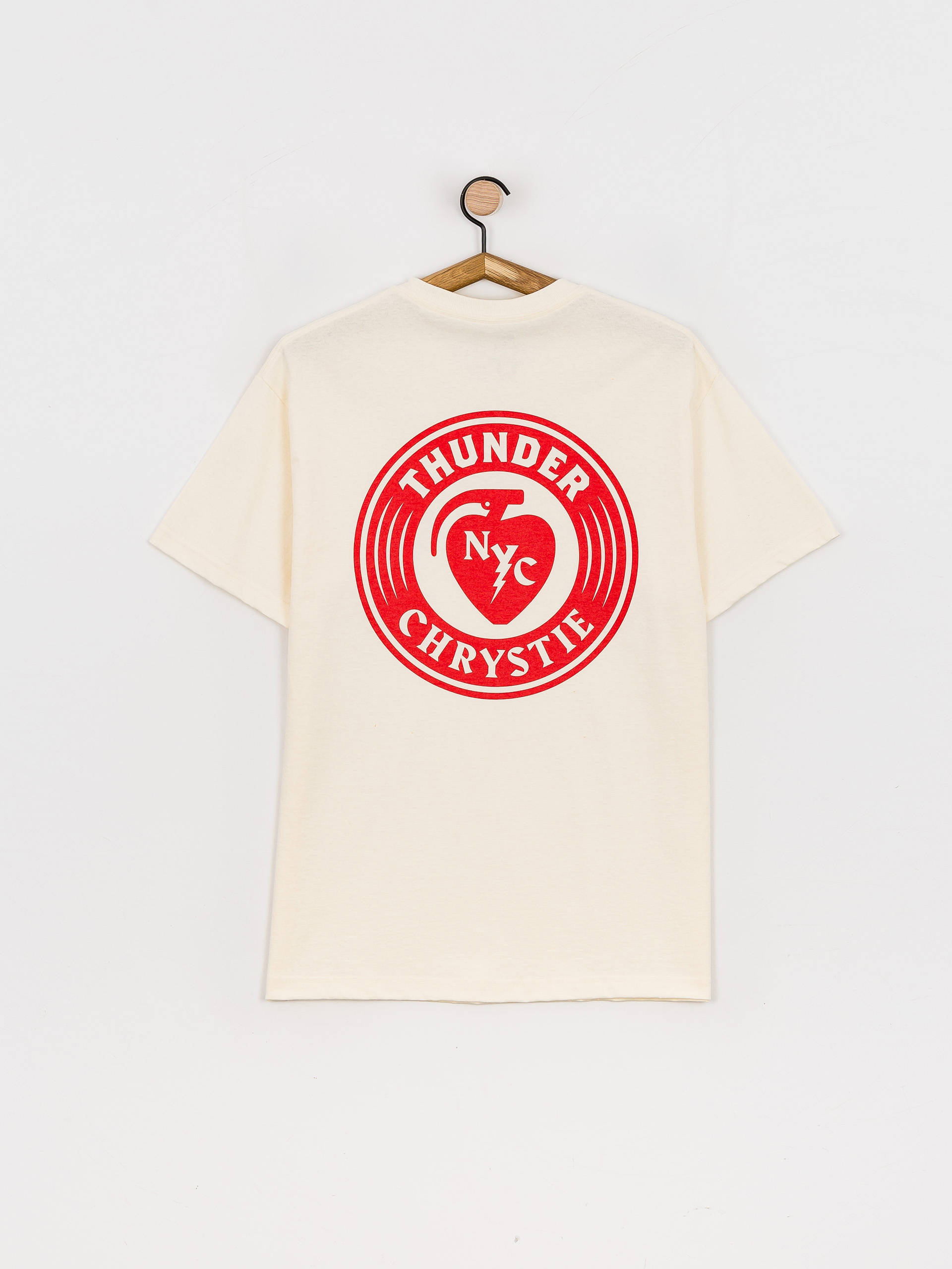 T-shirt Thunder X Chrystie Circle Logo (bone)