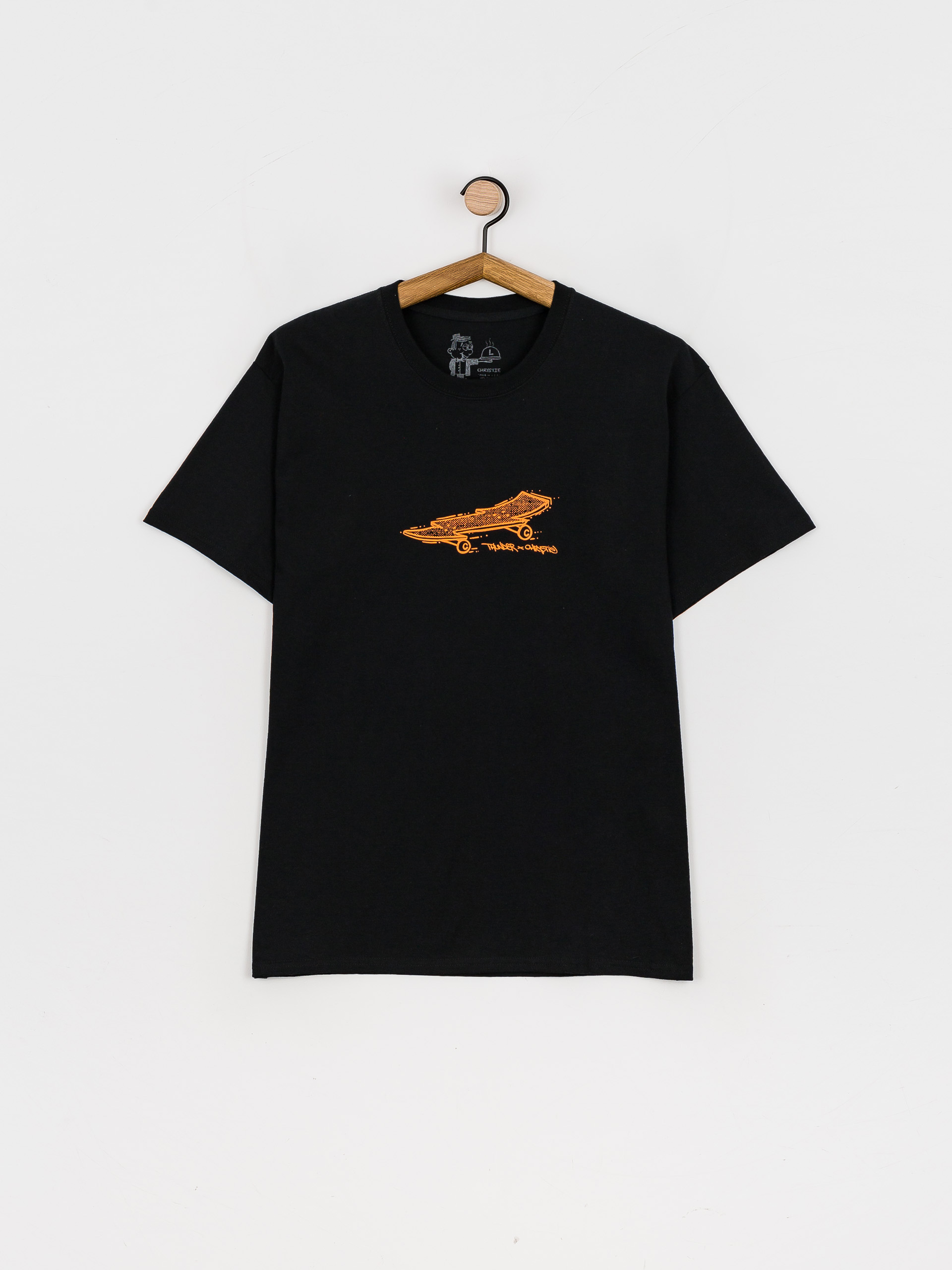 T-shirt Thunder X Chrystie Thunder Lightening Bolt Board (black)