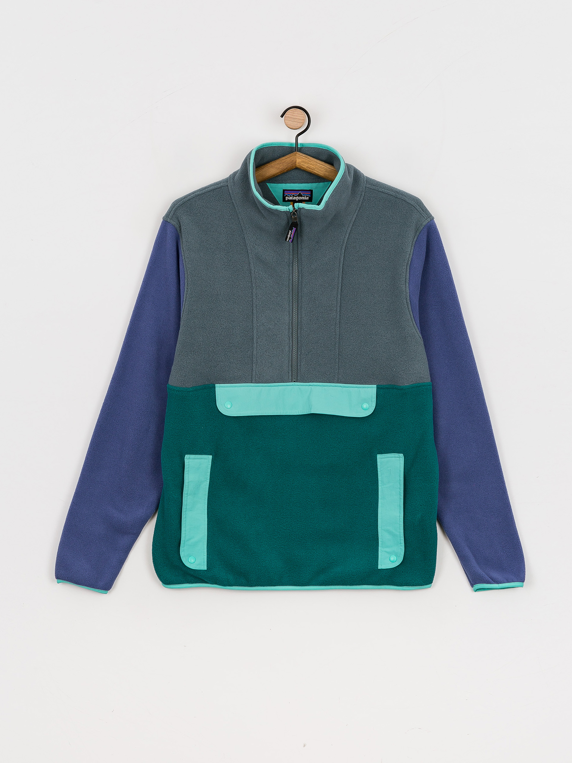 Polar Patagonia Synch Anorak (borealis green)
