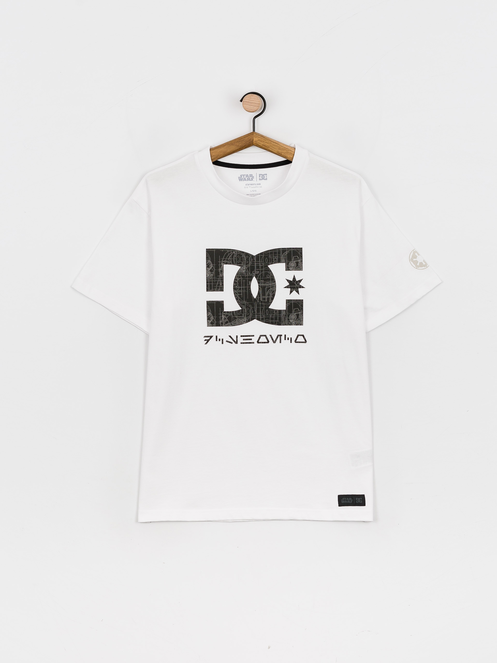 T-shirt DC X Star Wars Star Darkside (white)