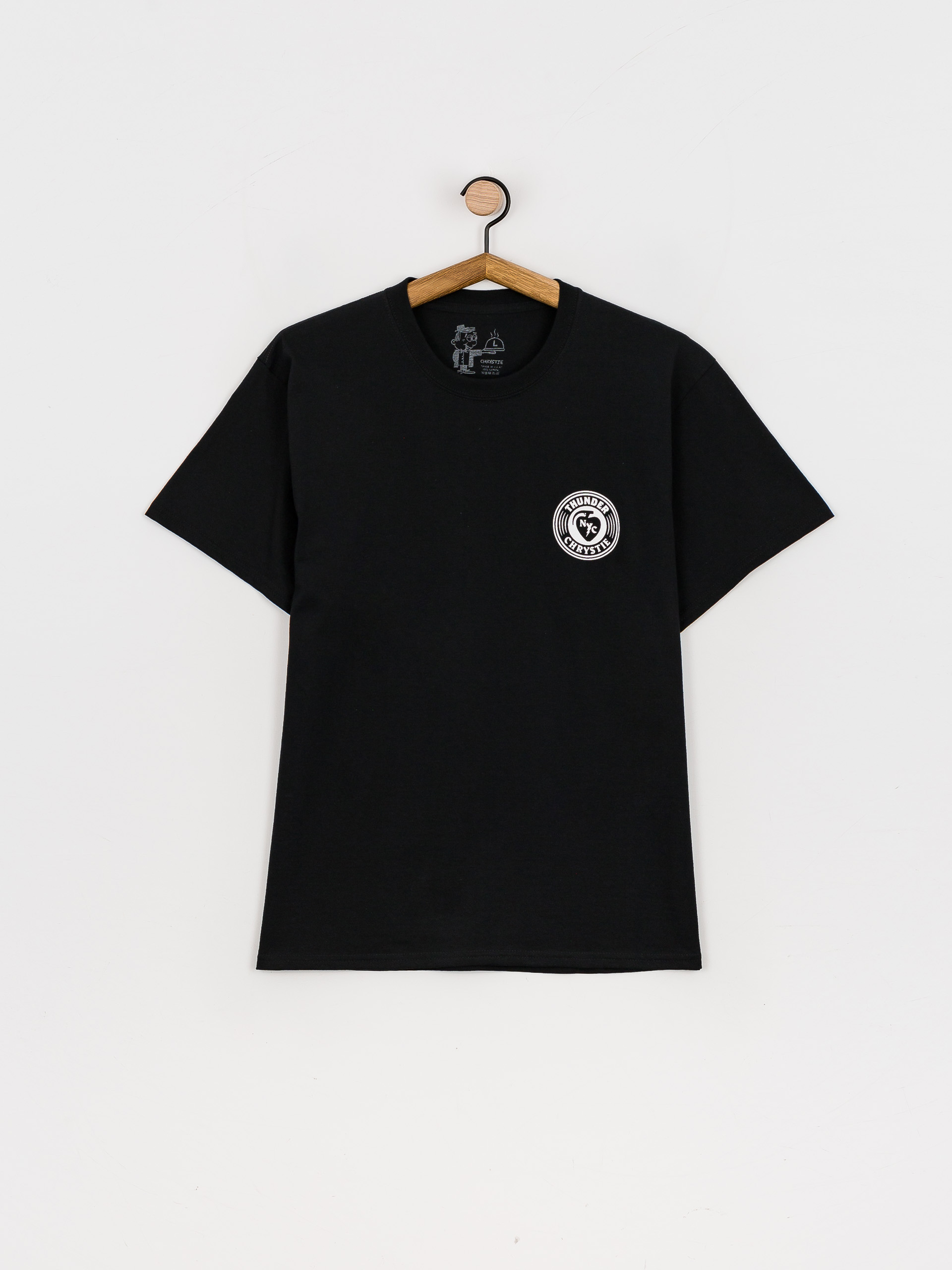 T-shirt Thunder X Chrystie Circle Logo (black)