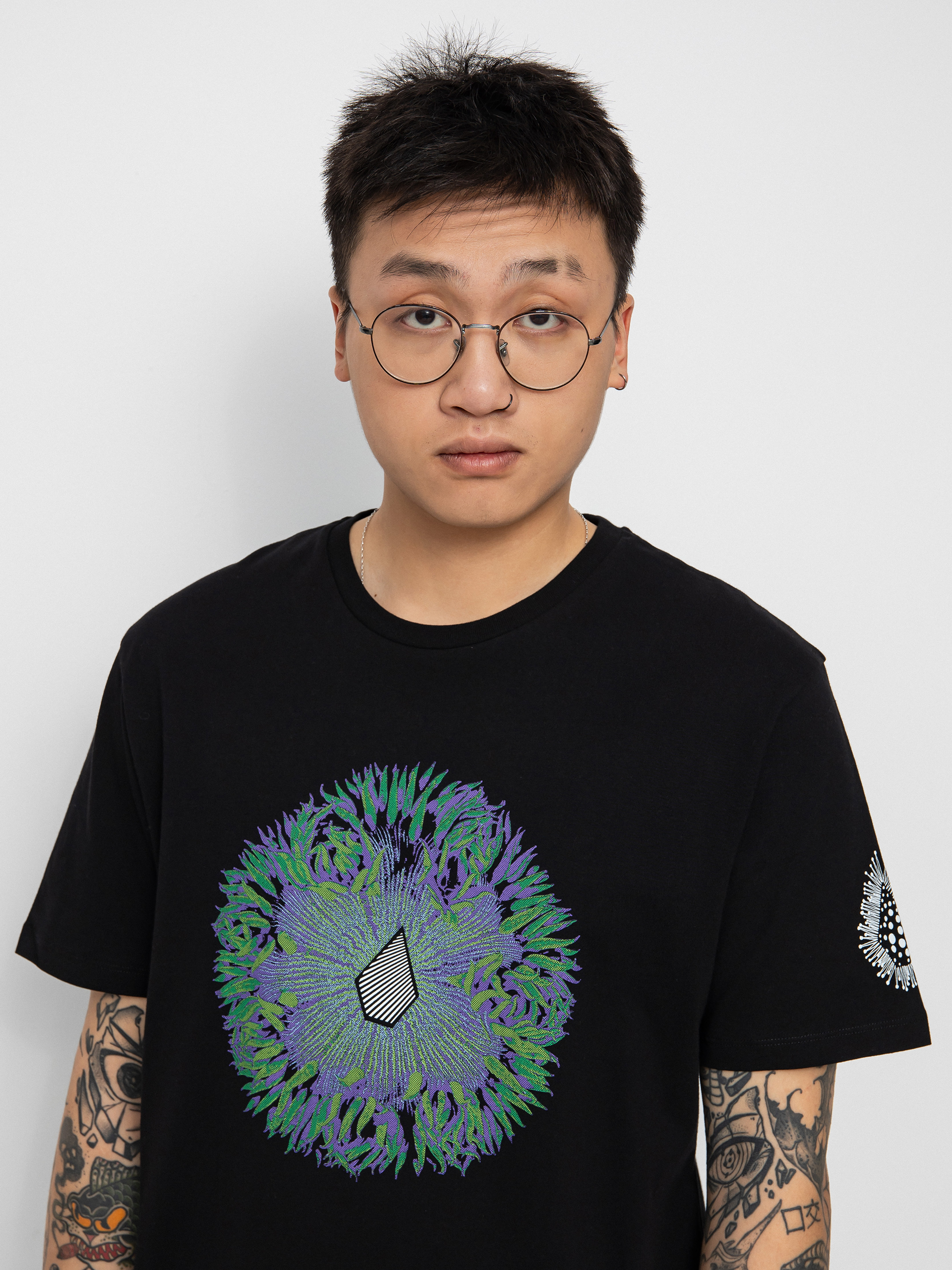 T-shirt Volcom Coral Morph (black)