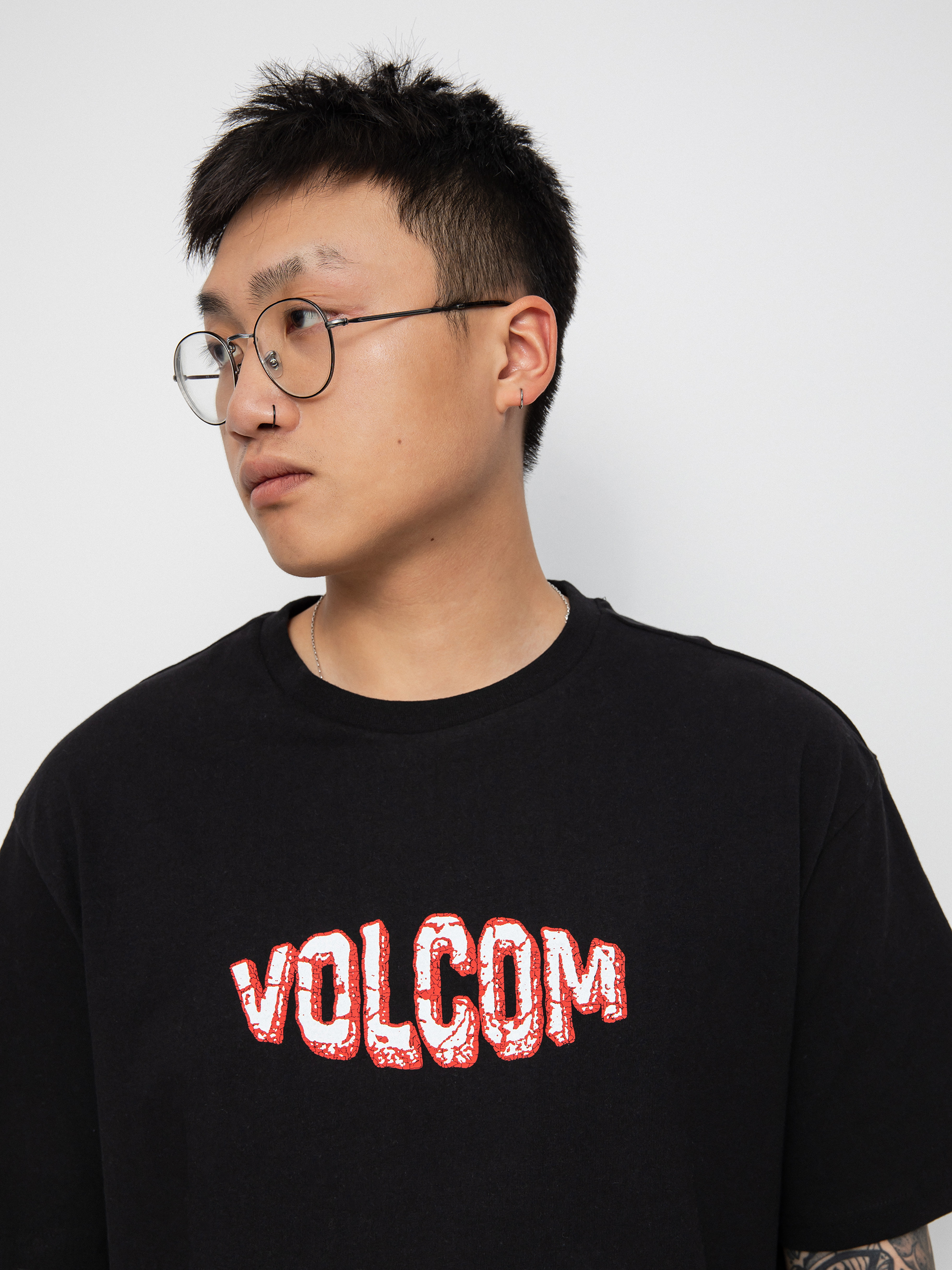 T-shirt Volcom Crusher (black)