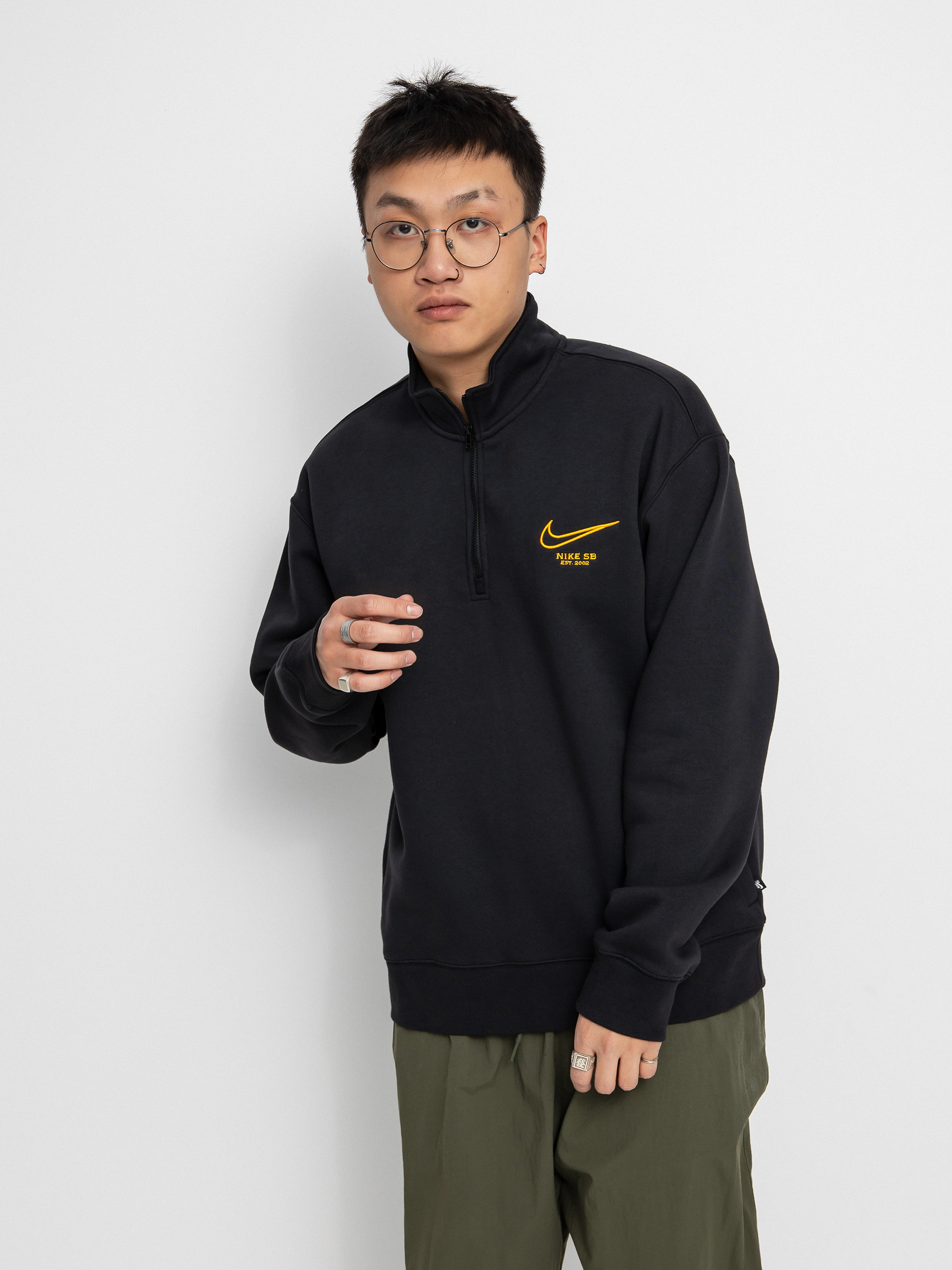 Bluza Nike SB Graphic (black/gold)