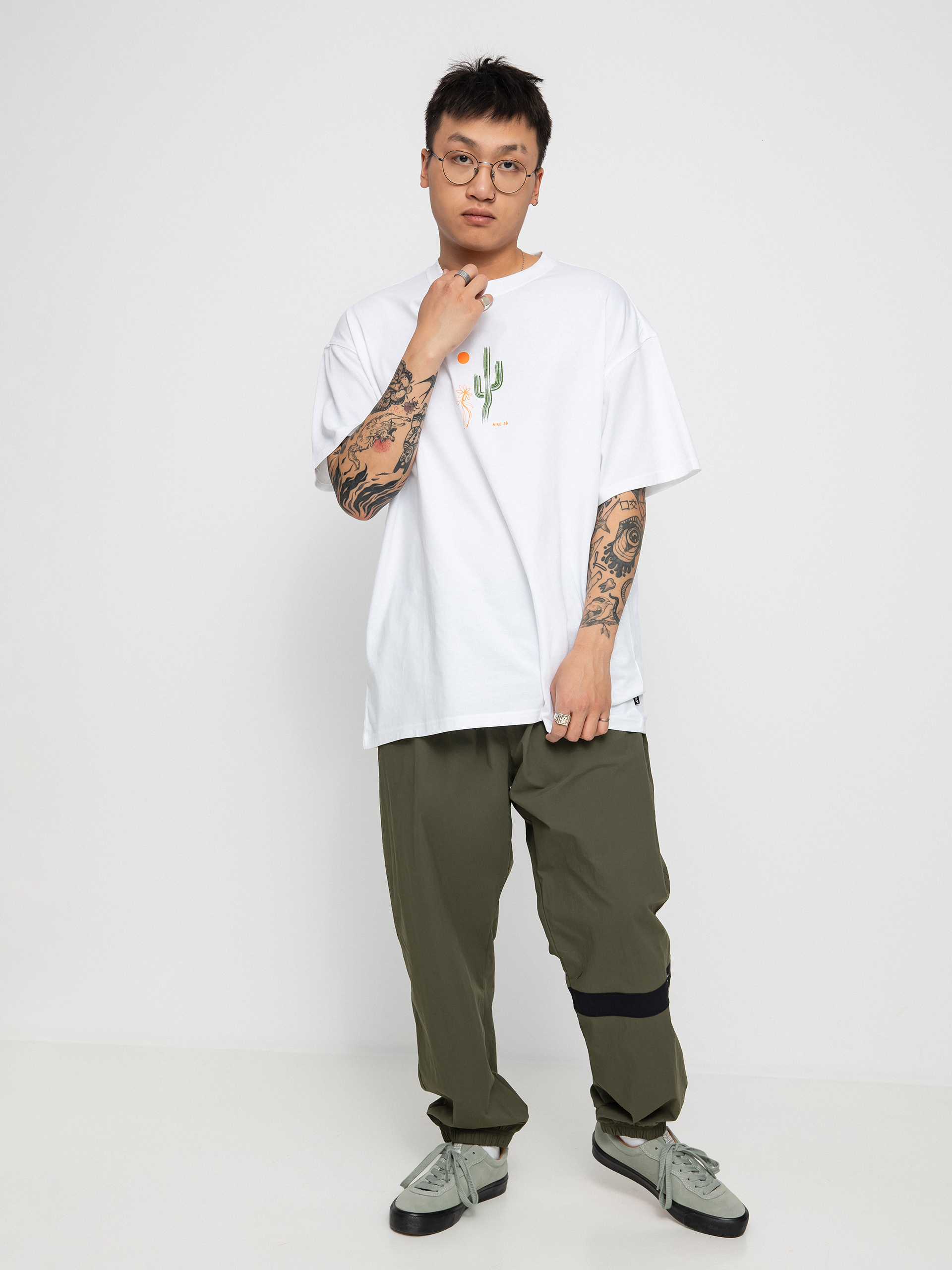 T-shirt Nike SB Dancing Cactus (white)