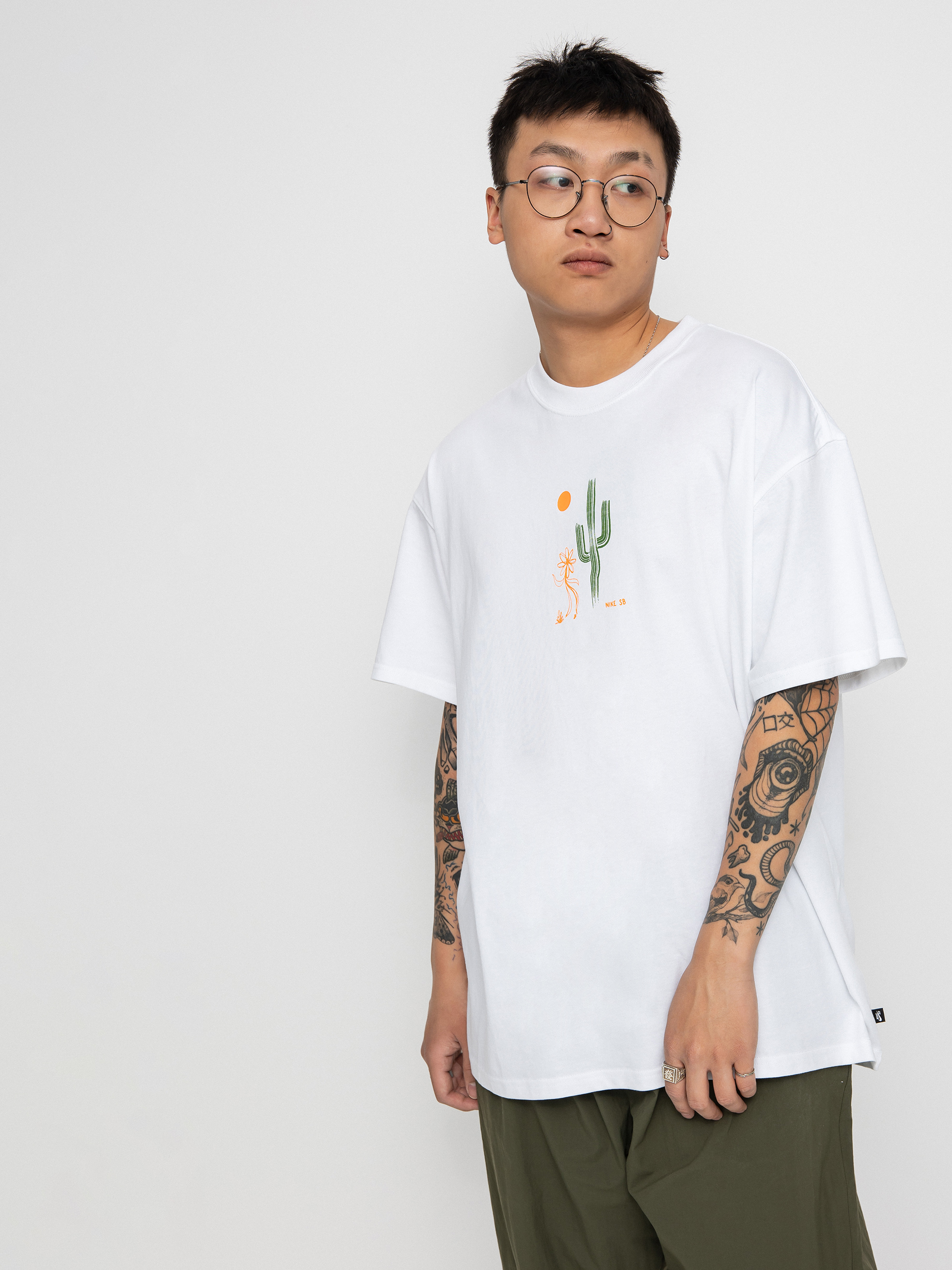 T-shirt Nike SB Dancing Cactus (white)