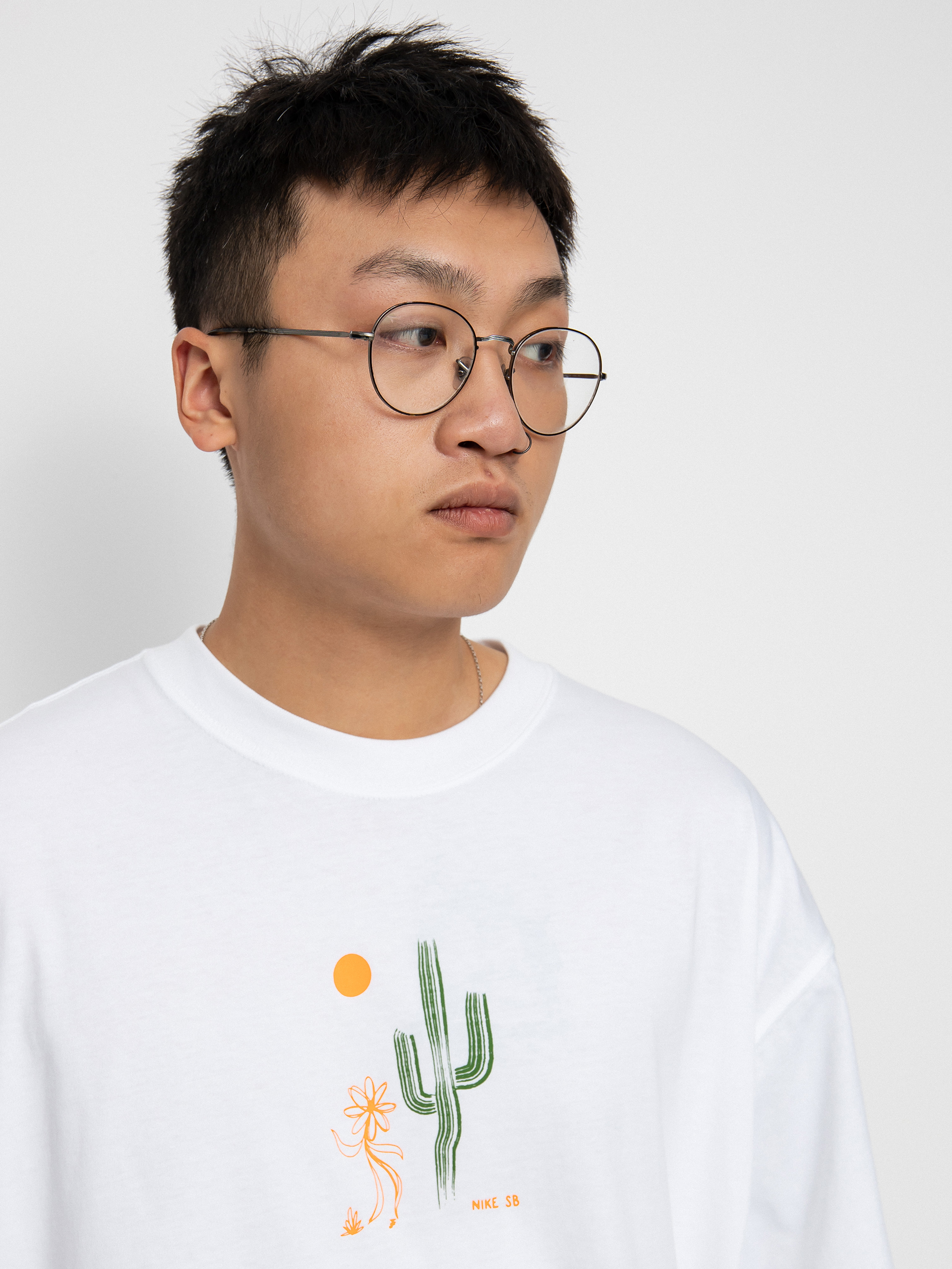 T-shirt Nike SB Dancing Cactus (white)