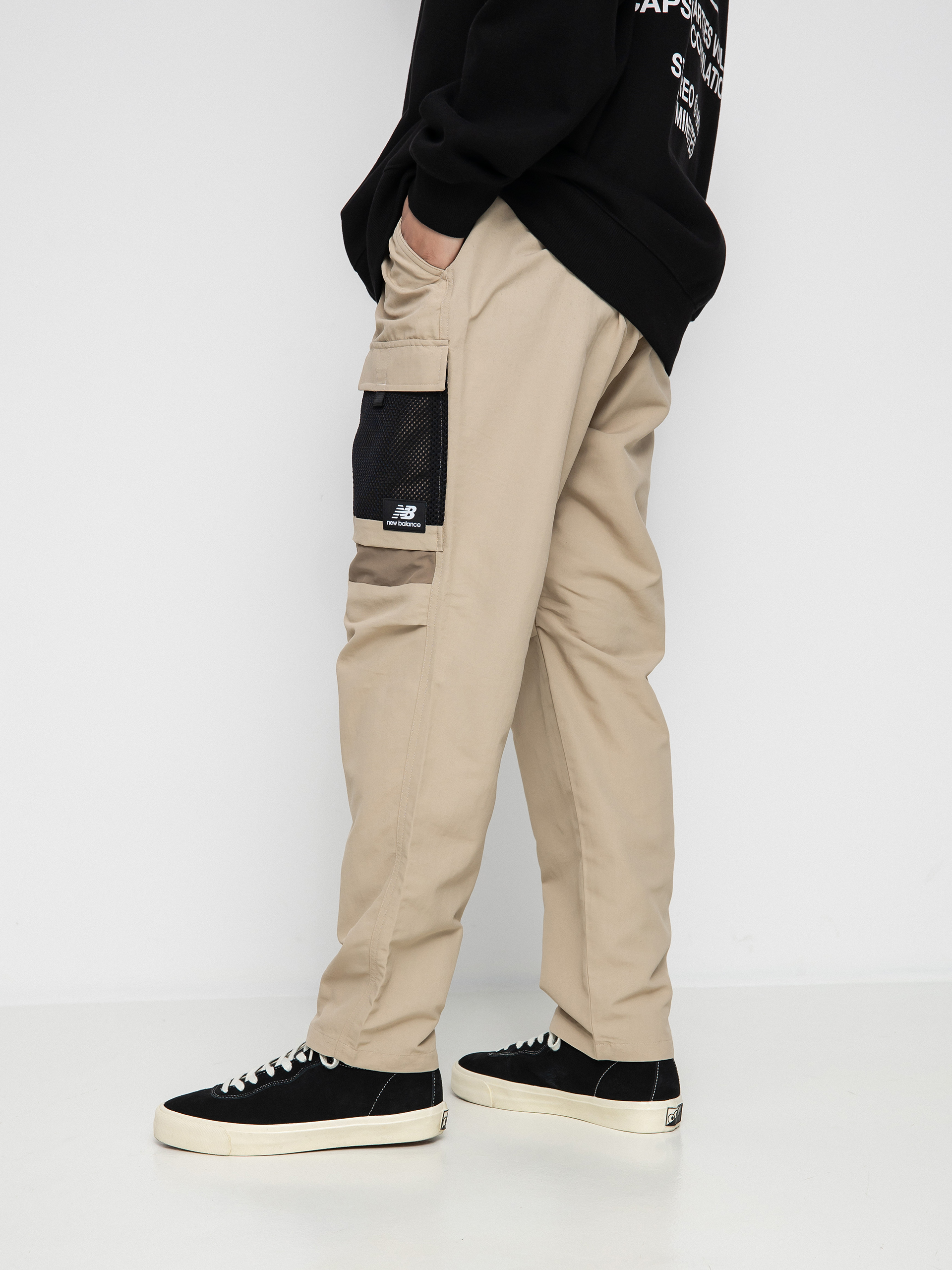 Spodnie New Balance All Terrain Cargo (khaki/black)