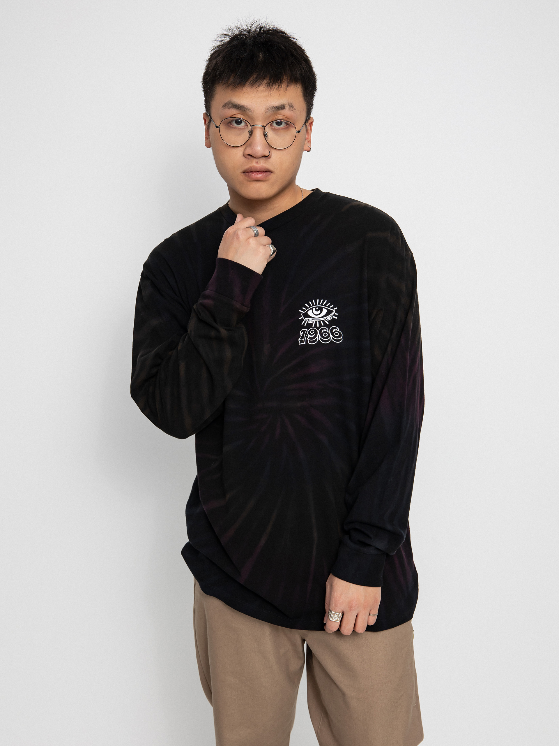 Longsleeve Vans All Seeing Space Dye (black)