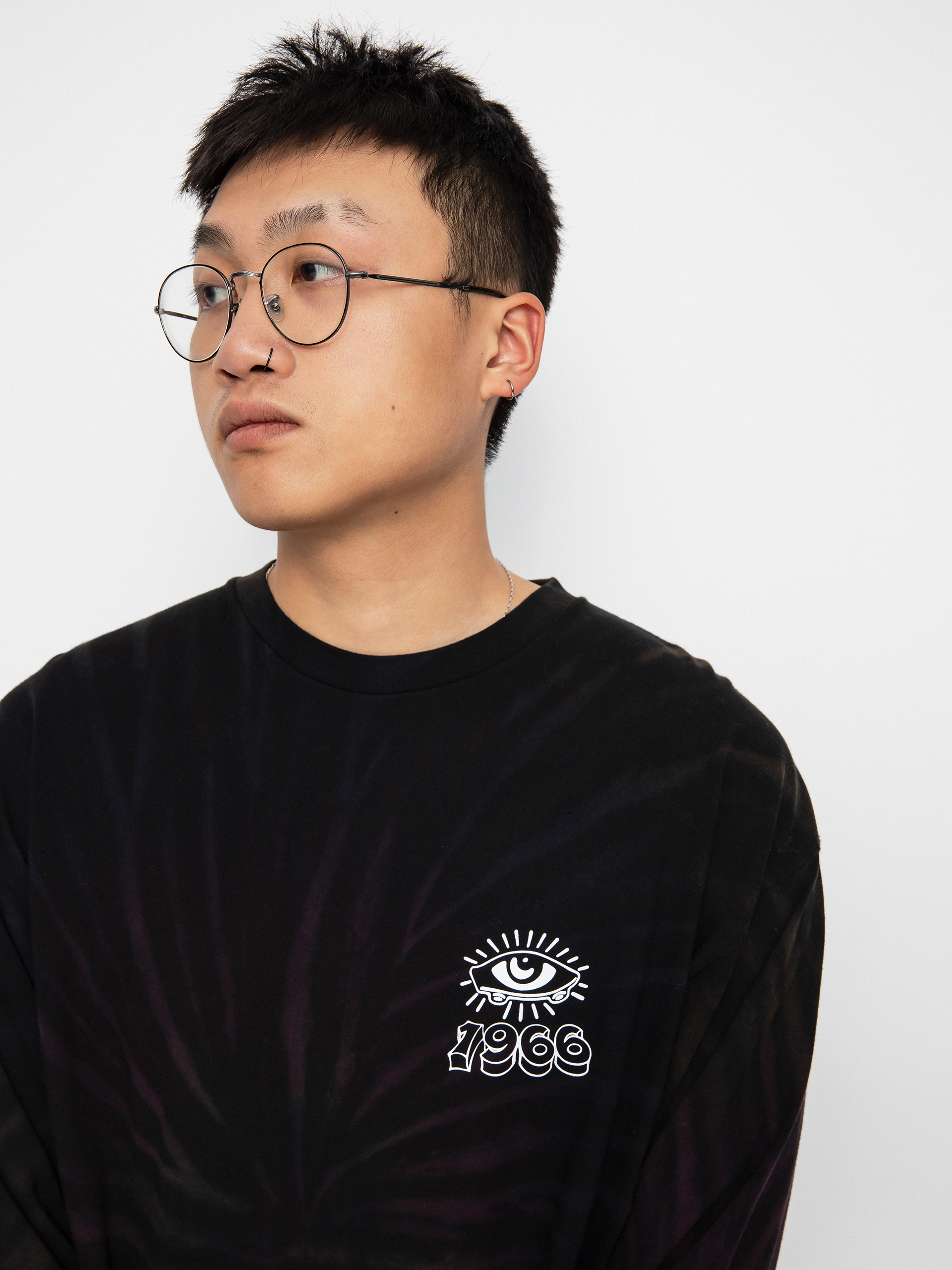 Longsleeve Vans All Seeing Space Dye (black)