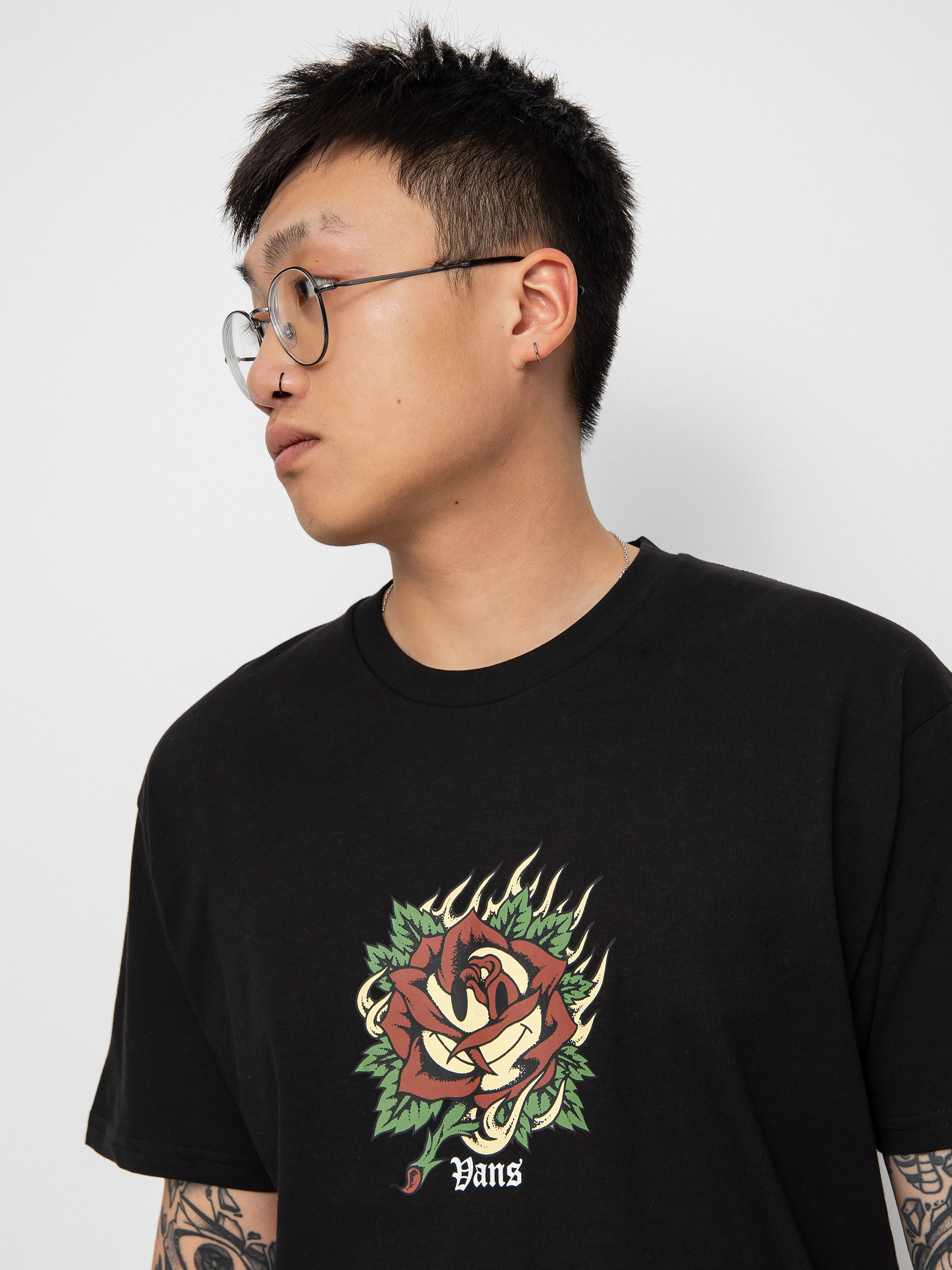 T-shirt Vans Easy Trinity (black)