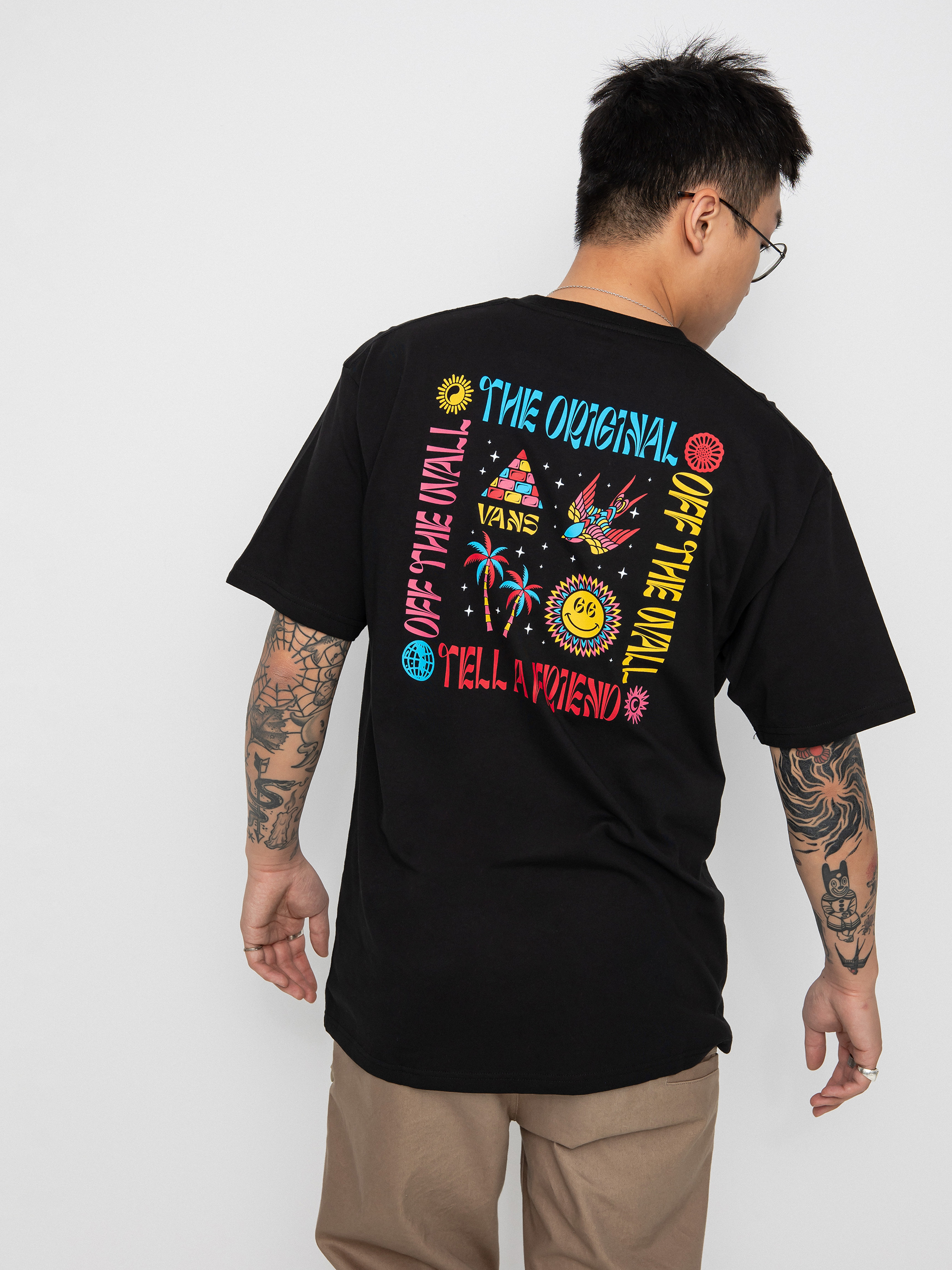 T-shirt Vans Palm Vista II (black)