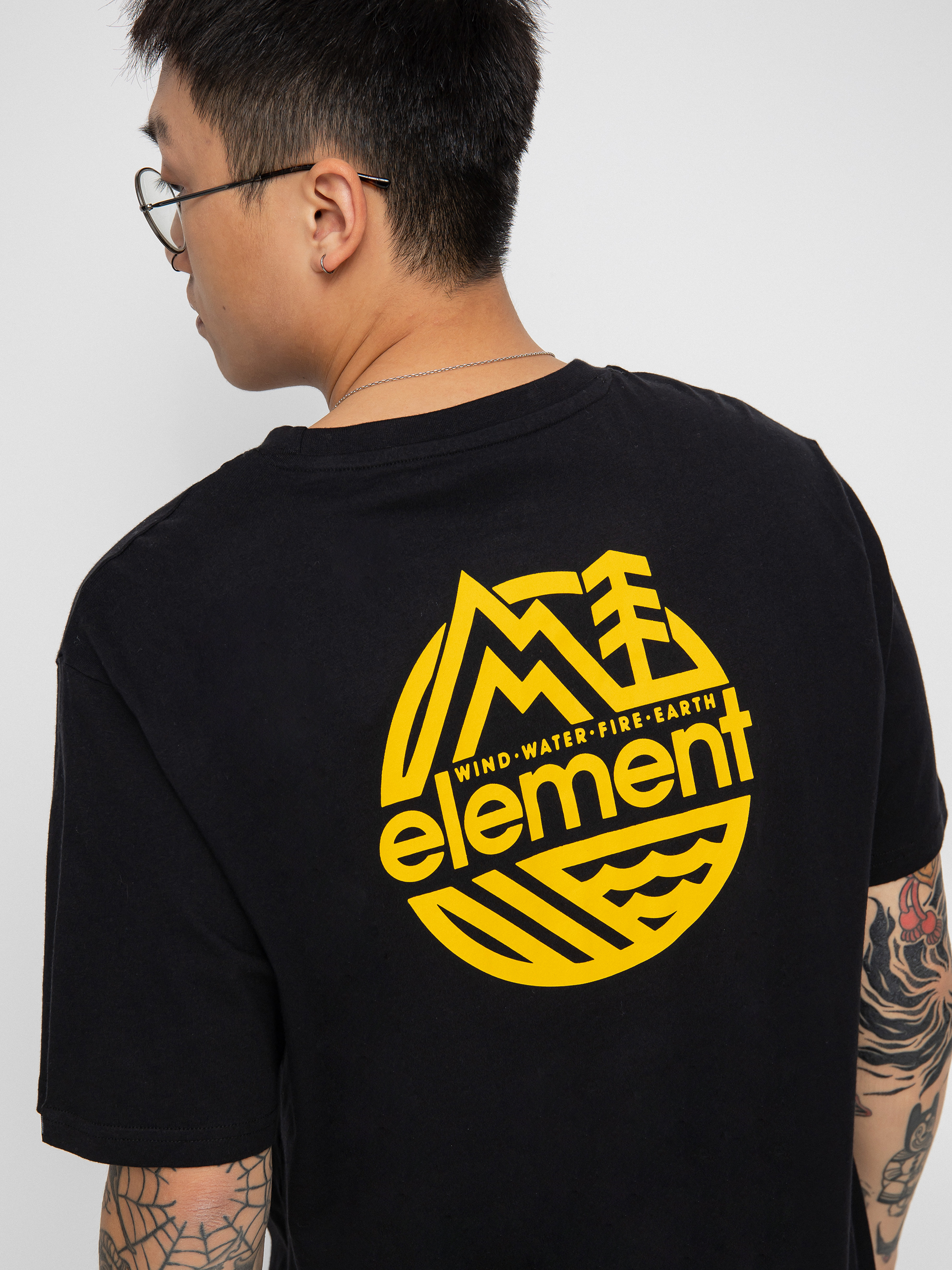 T-shirt Element Burkett (flint black)