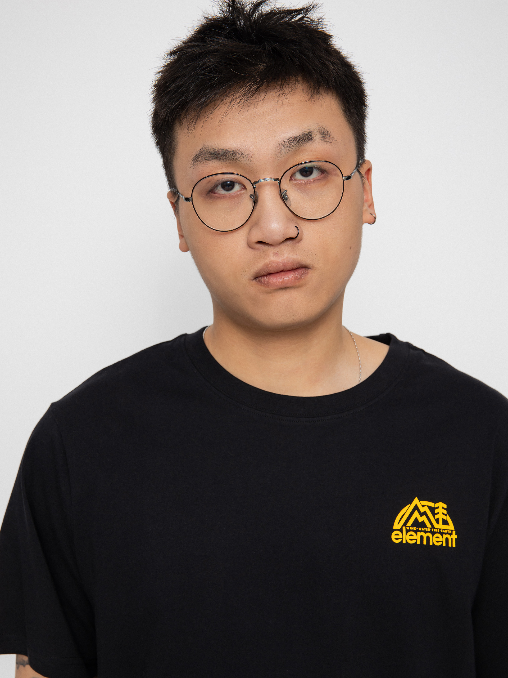 T-shirt Element Burkett (flint black)