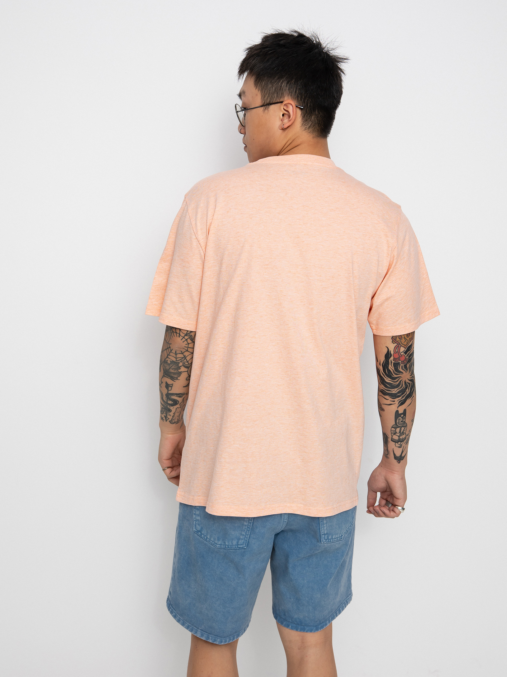 T-shirt Carhartt WIP Pocket (grapefruit heather)
