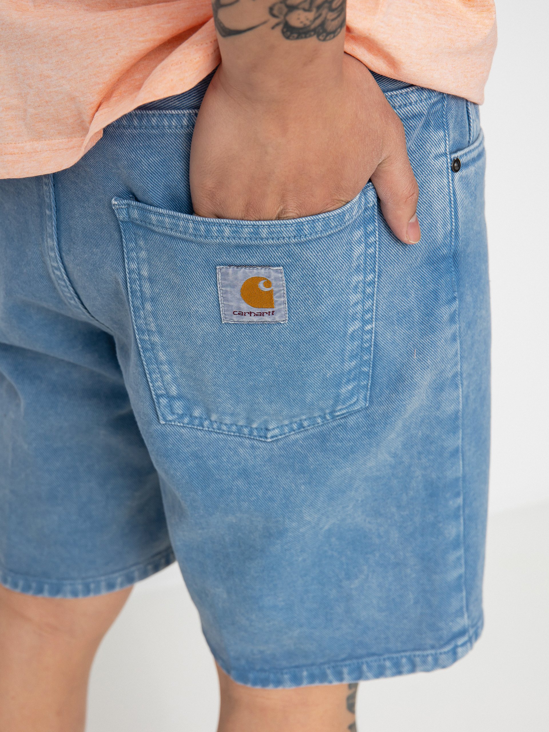 Szorty Carhartt WIP Newel (icy water)