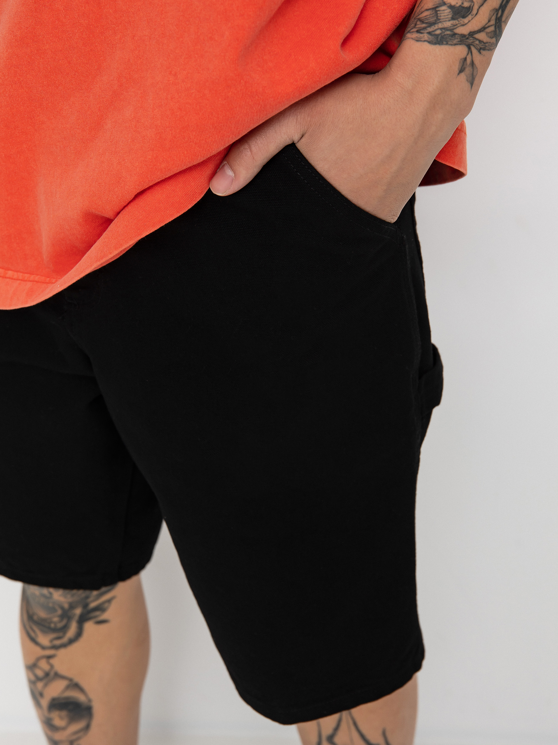 Szorty Carhartt WIP Single Knee (black)