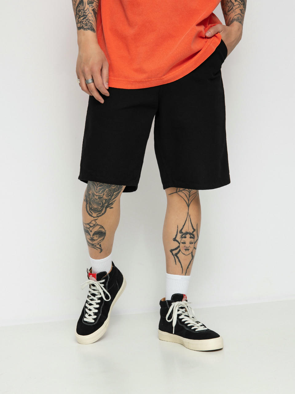 Szorty Carhartt WIP Single Knee (black)