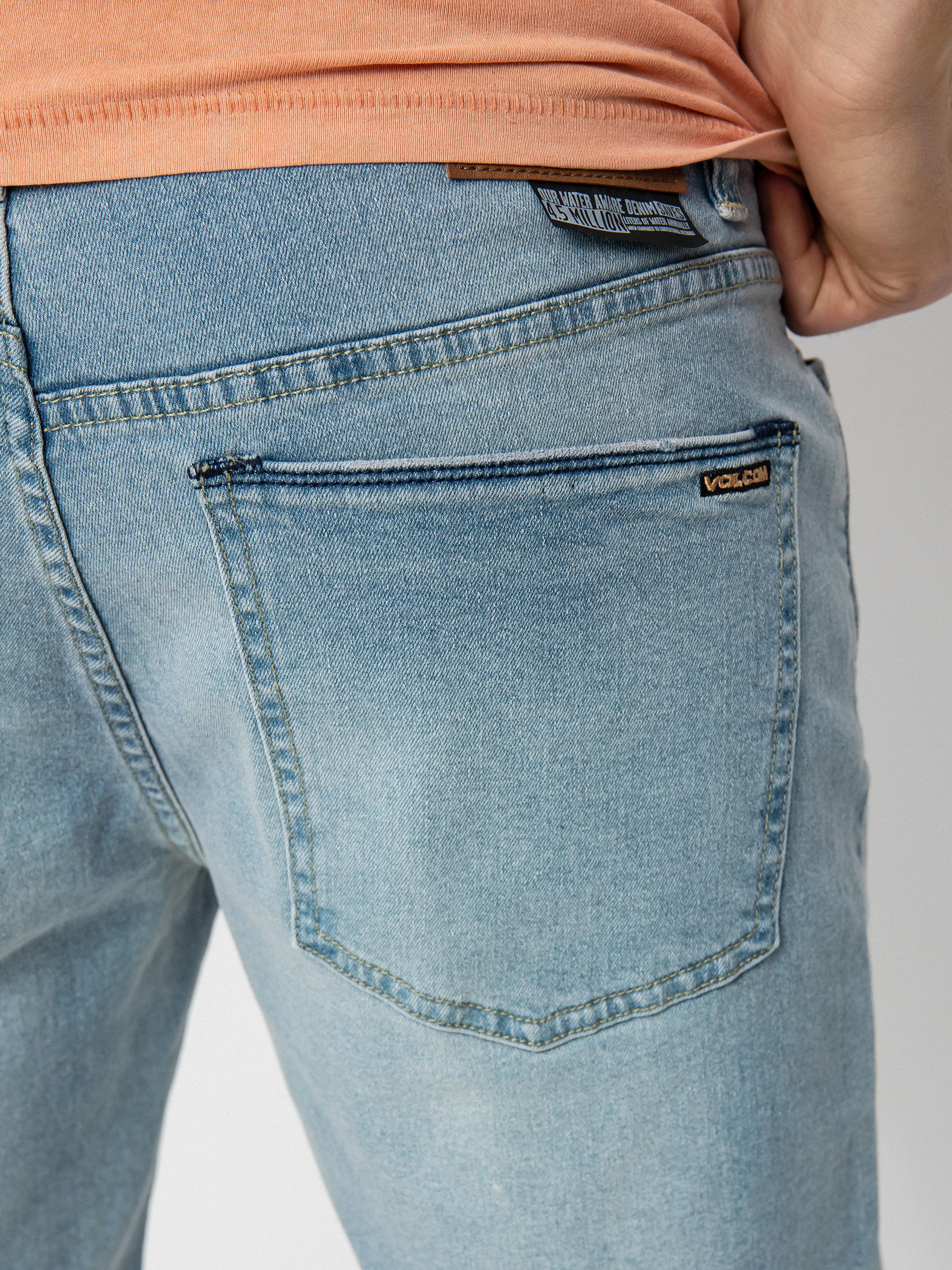 Szorty Volcom Solver (worker indigo vintage)