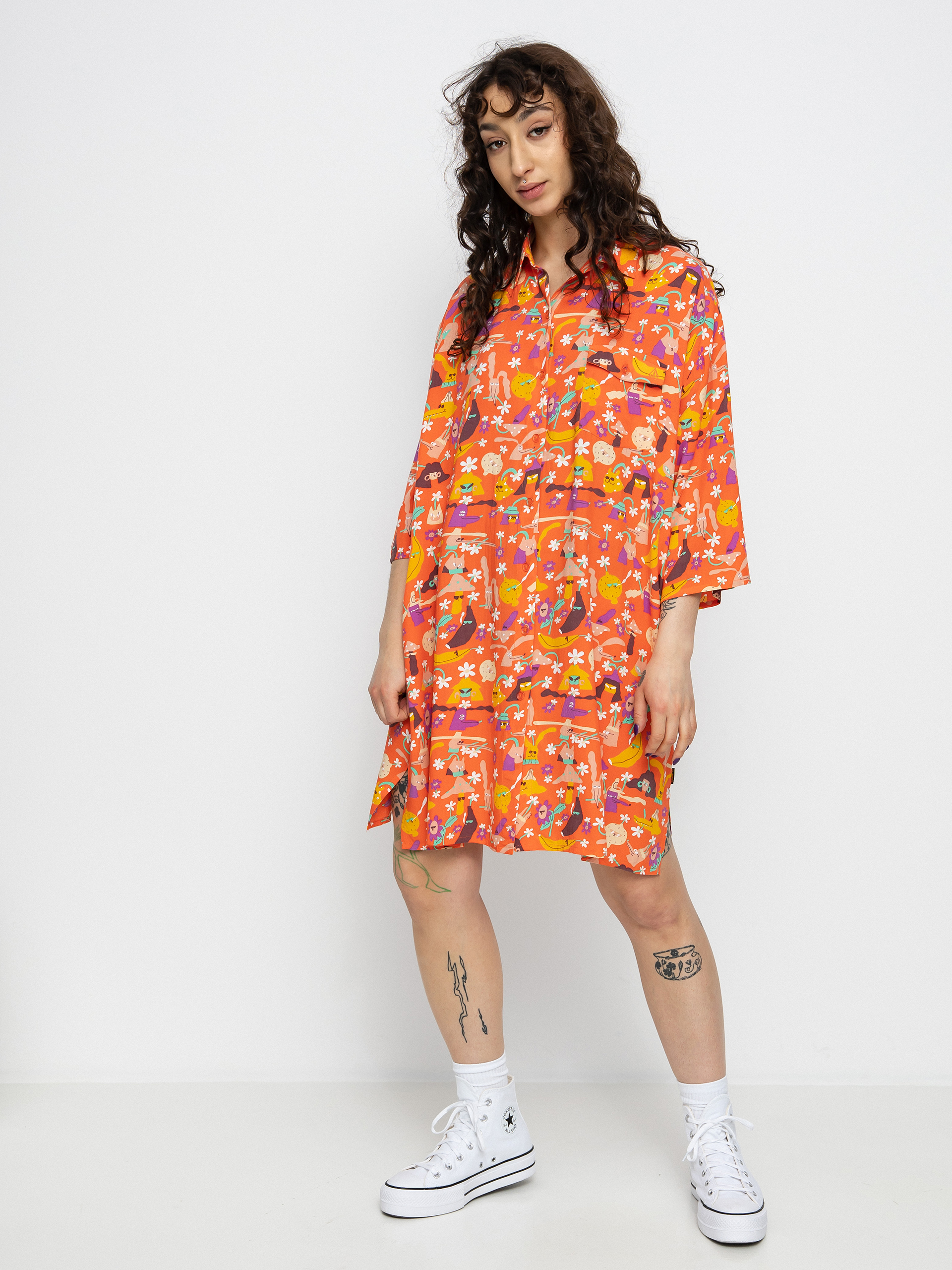 Sukienka Volcom Egle Zvirblyte Wmn (living coral)