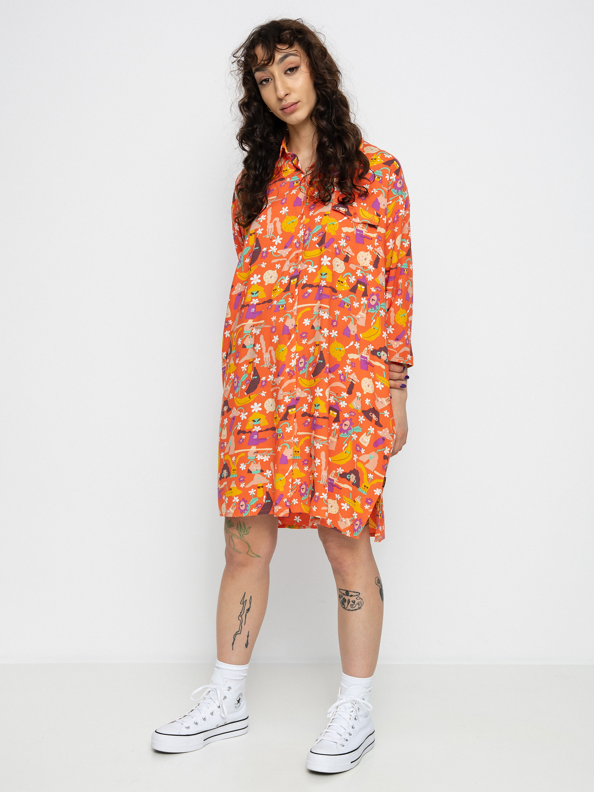 Sukienka Volcom Egle Zvirblyte Wmn (living coral)