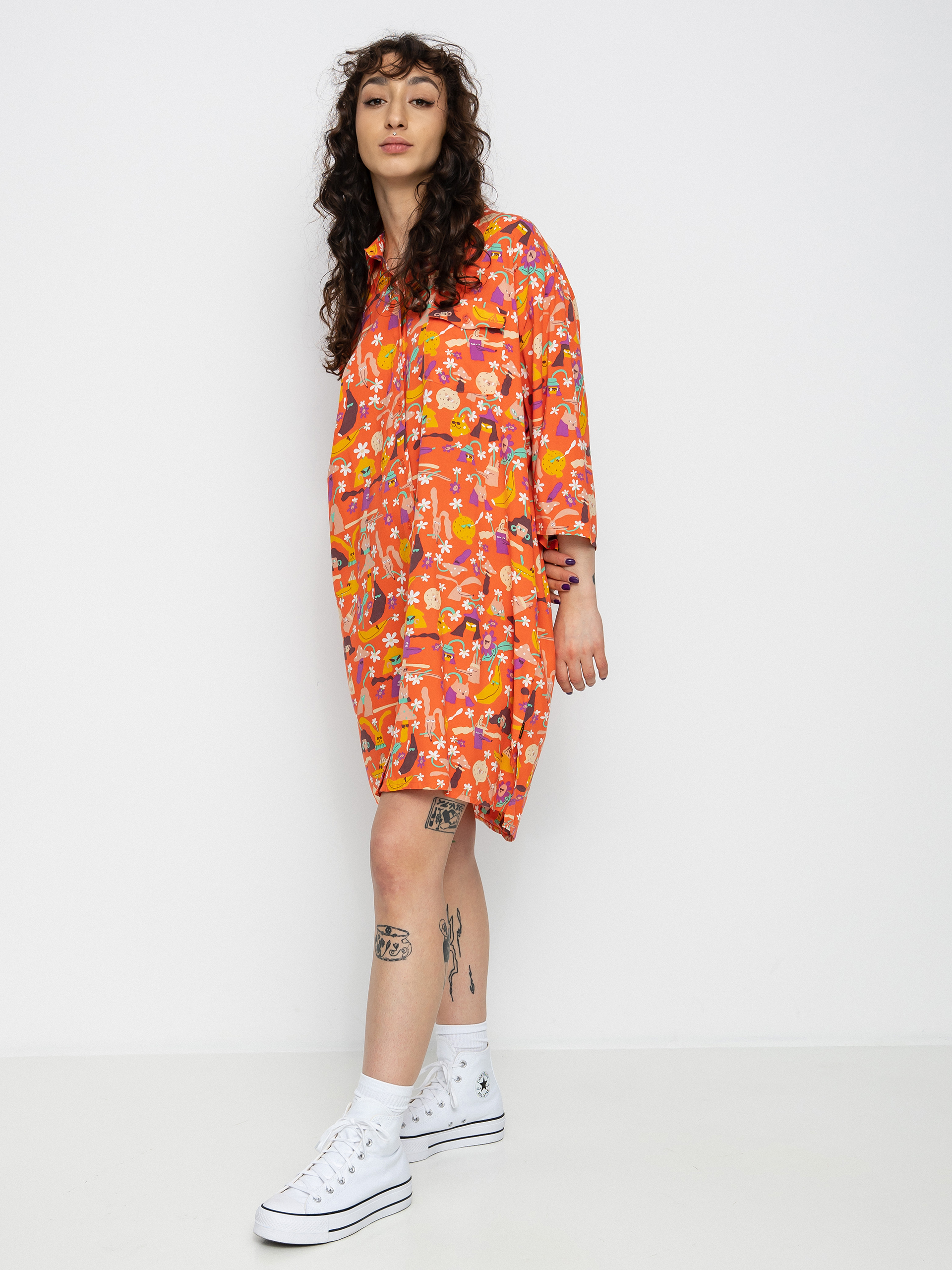 Sukienka Volcom Egle Zvirblyte Wmn (living coral)