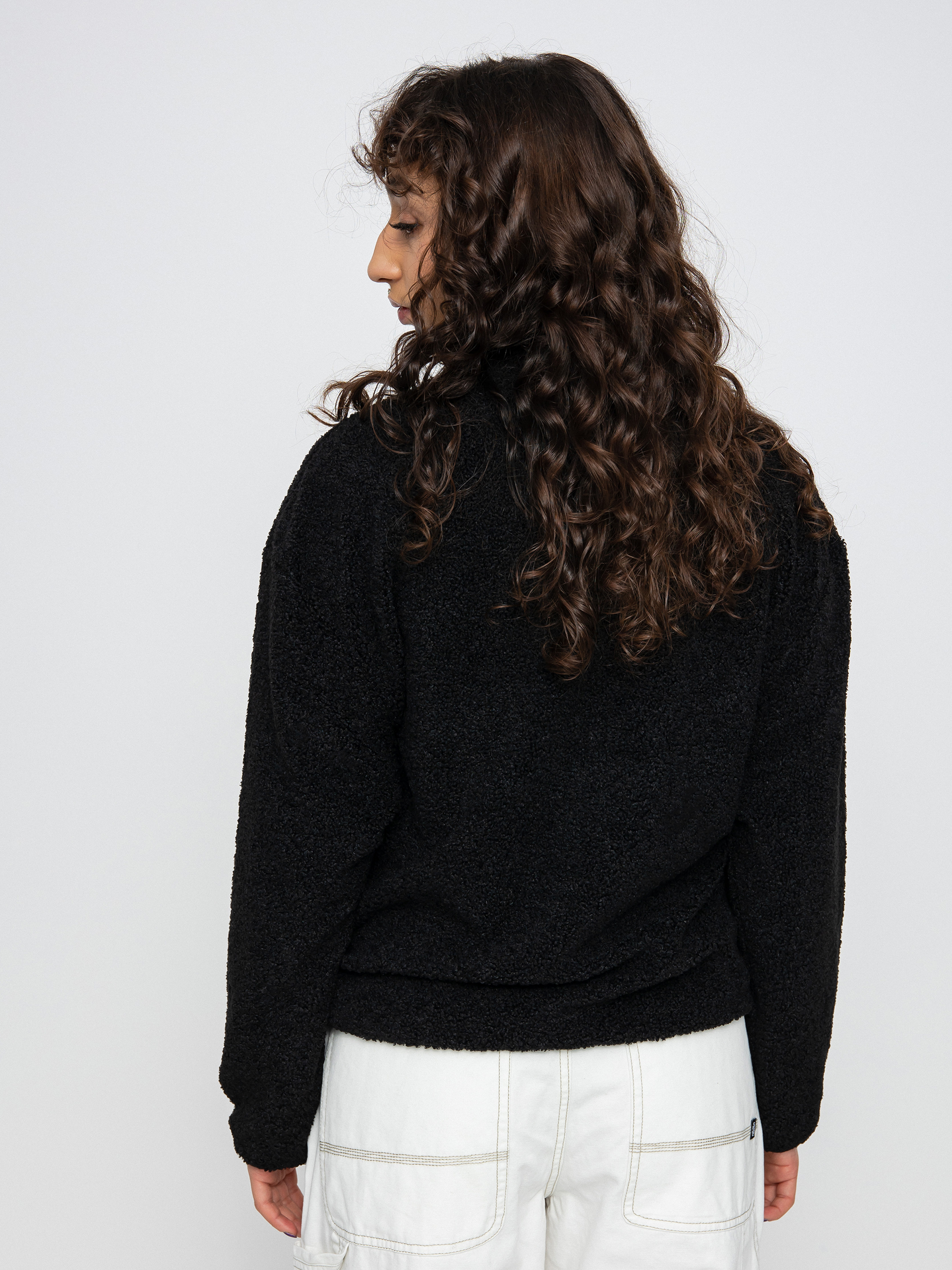 Kurtka Vans Midland Zip Sherpa Wmn (black)