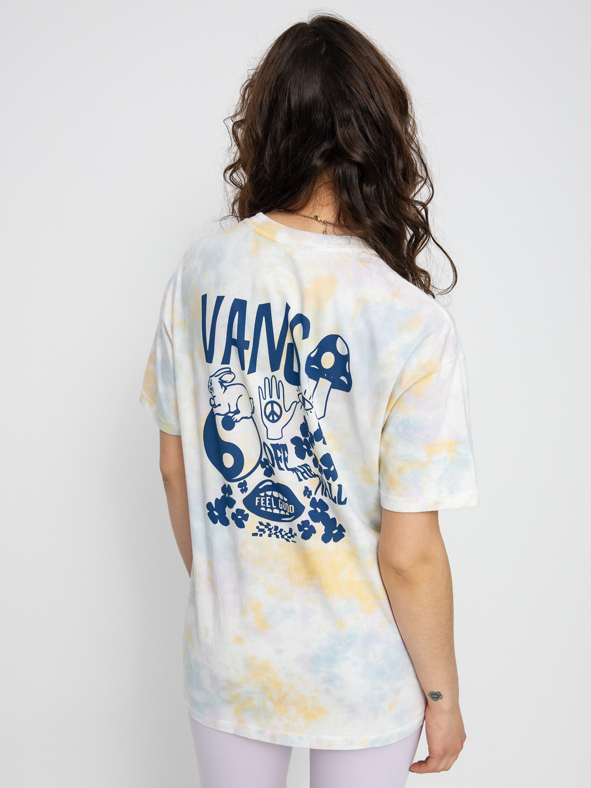 T-shirt Vans Masc'd Mind Wmn (cradle pink tie dye)