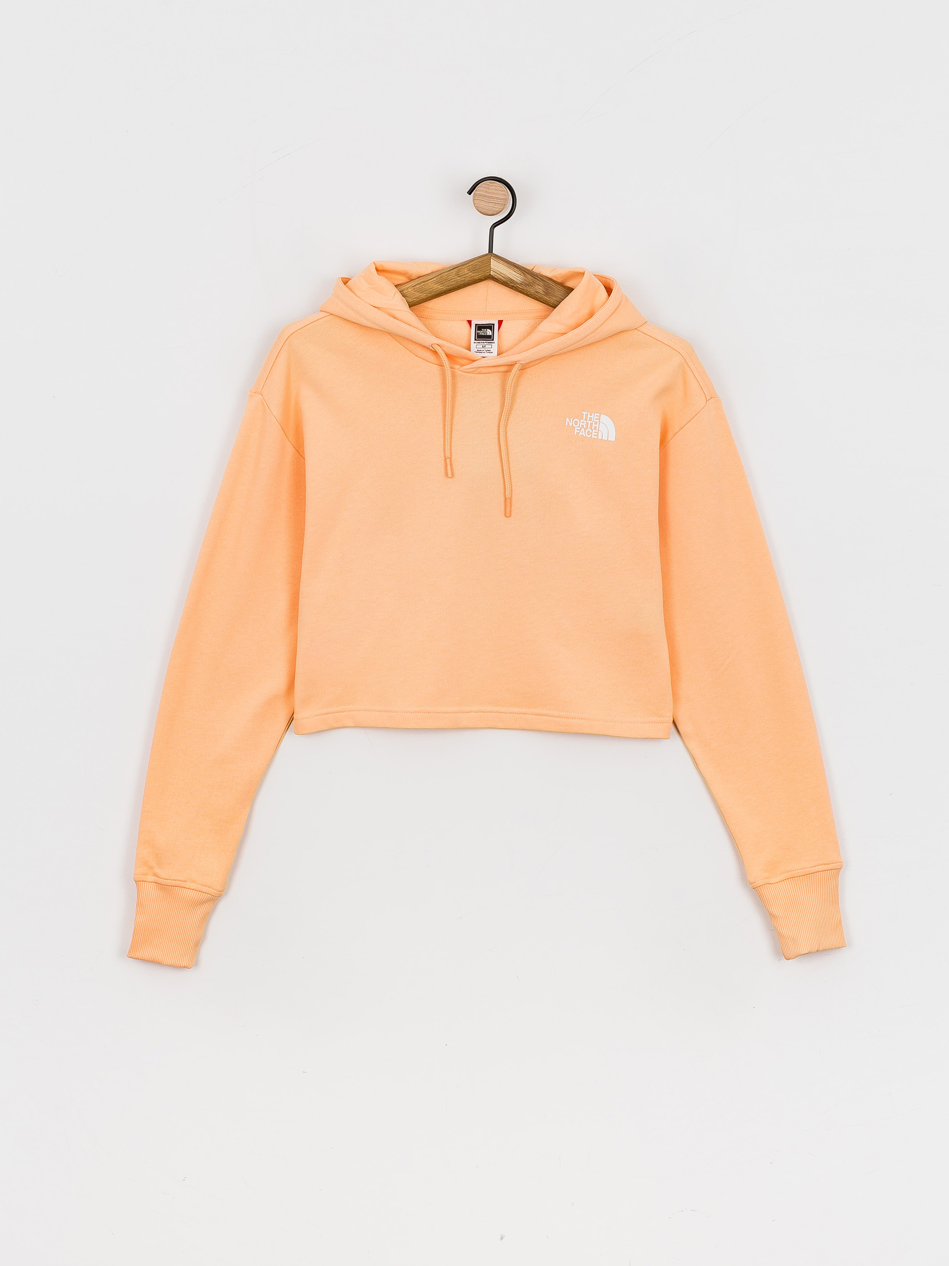 Bluza z kapturem The North Face Coordinates Crop HD Wmn (apricot ice)