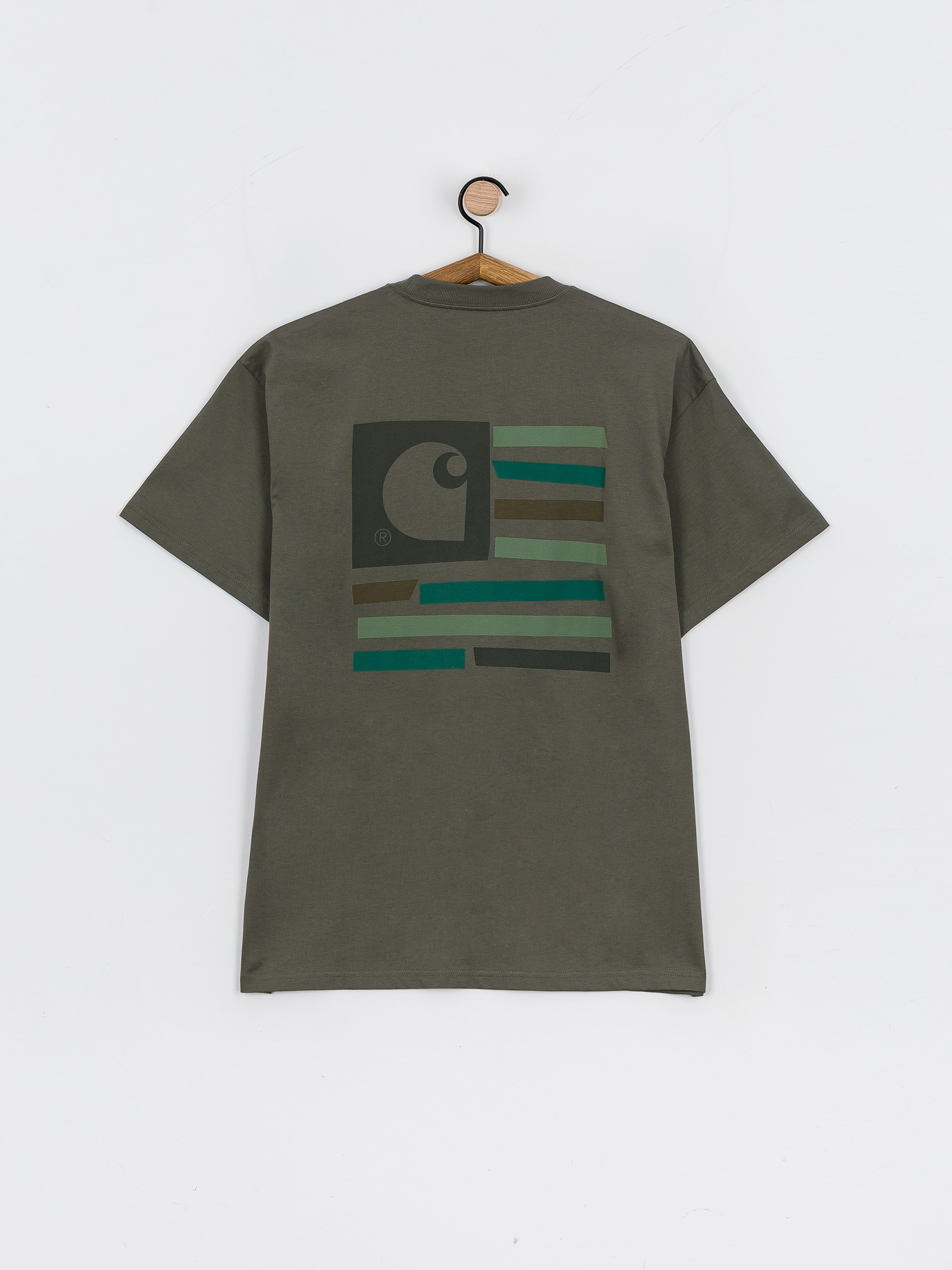 T-shirt Carhartt WIP Medley State (thyme)
