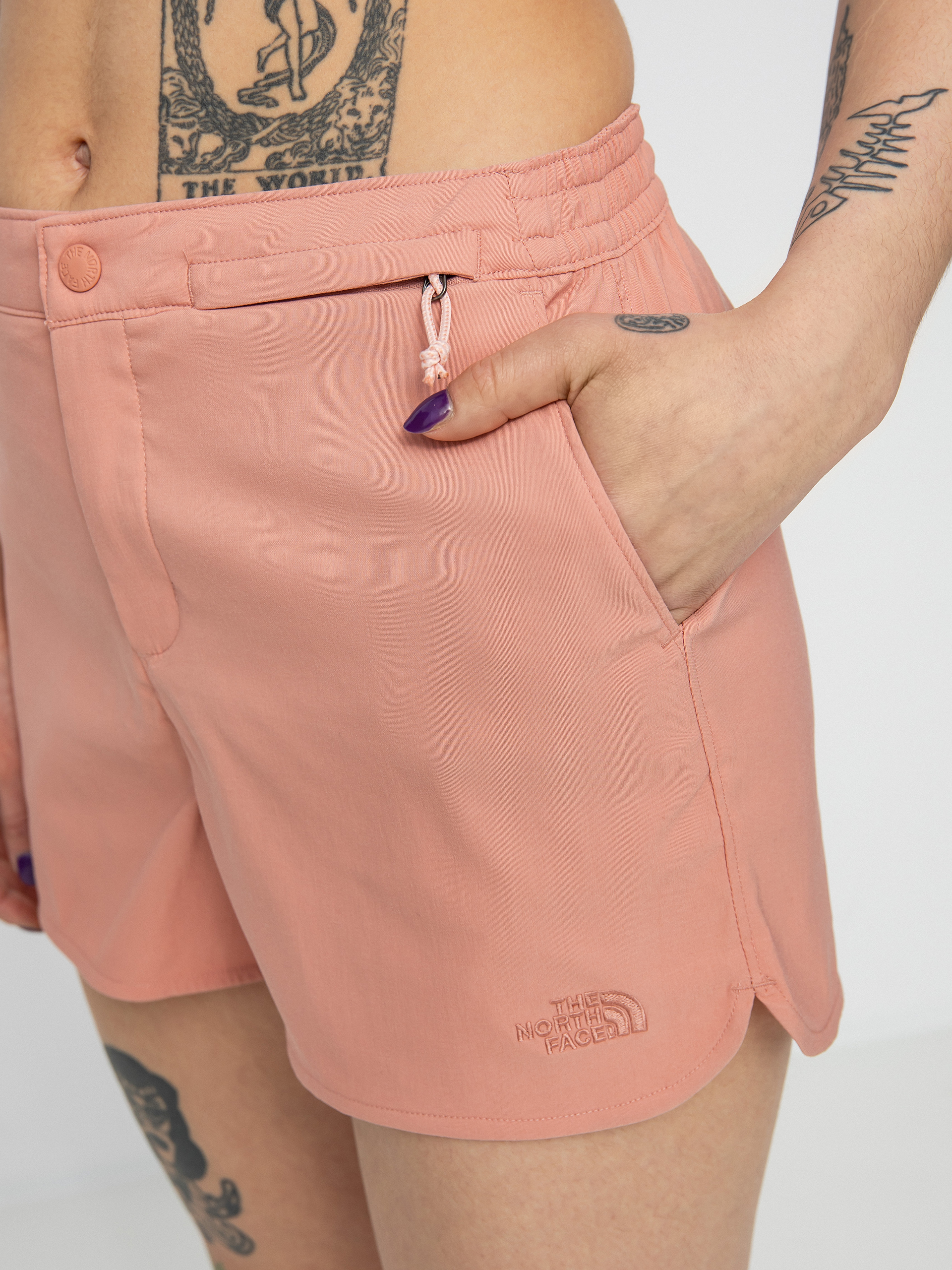 Szorty The North Face Class V Do Everything Wmn (evening sand pink)